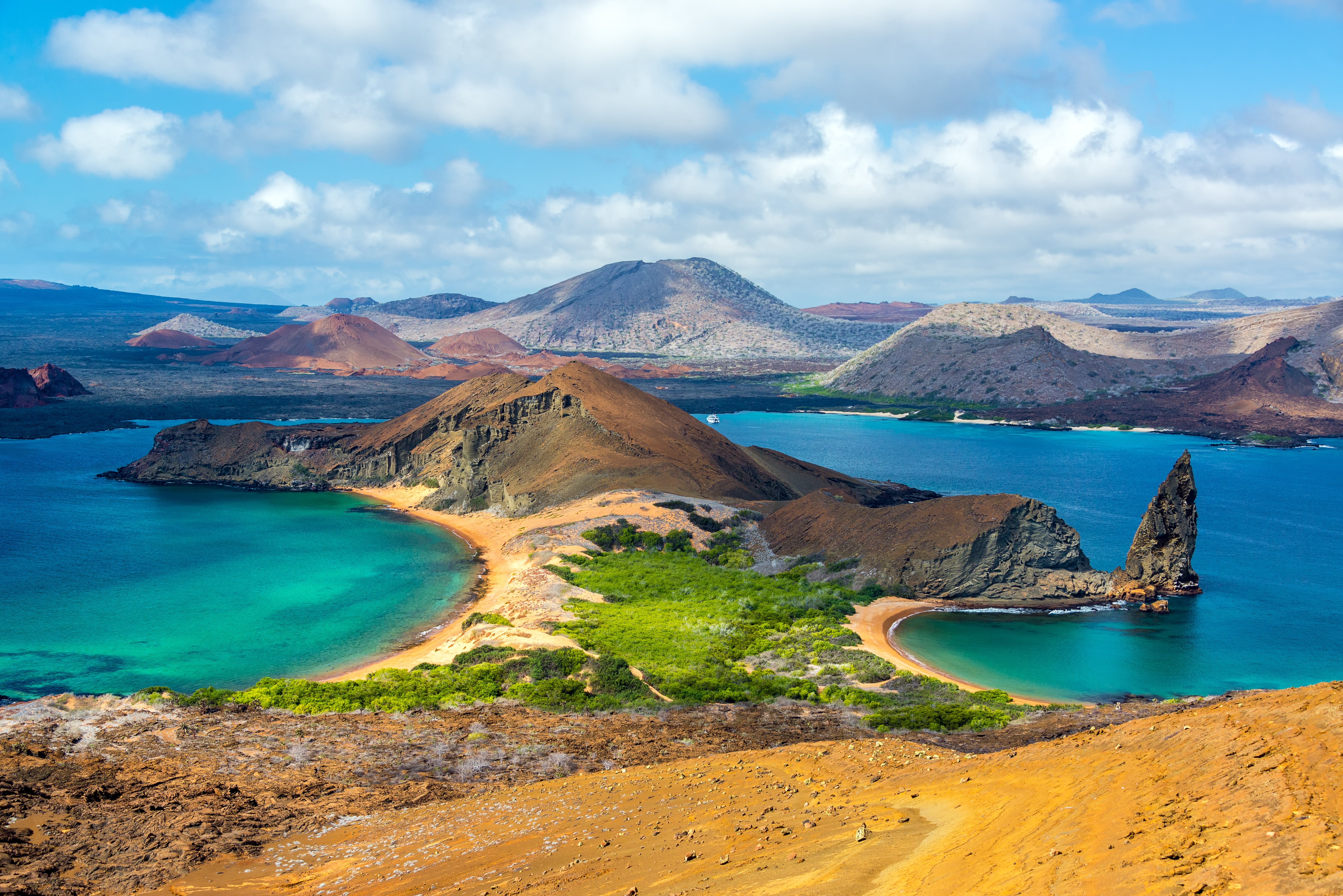 Bartolome Island in the Galapagos Islands