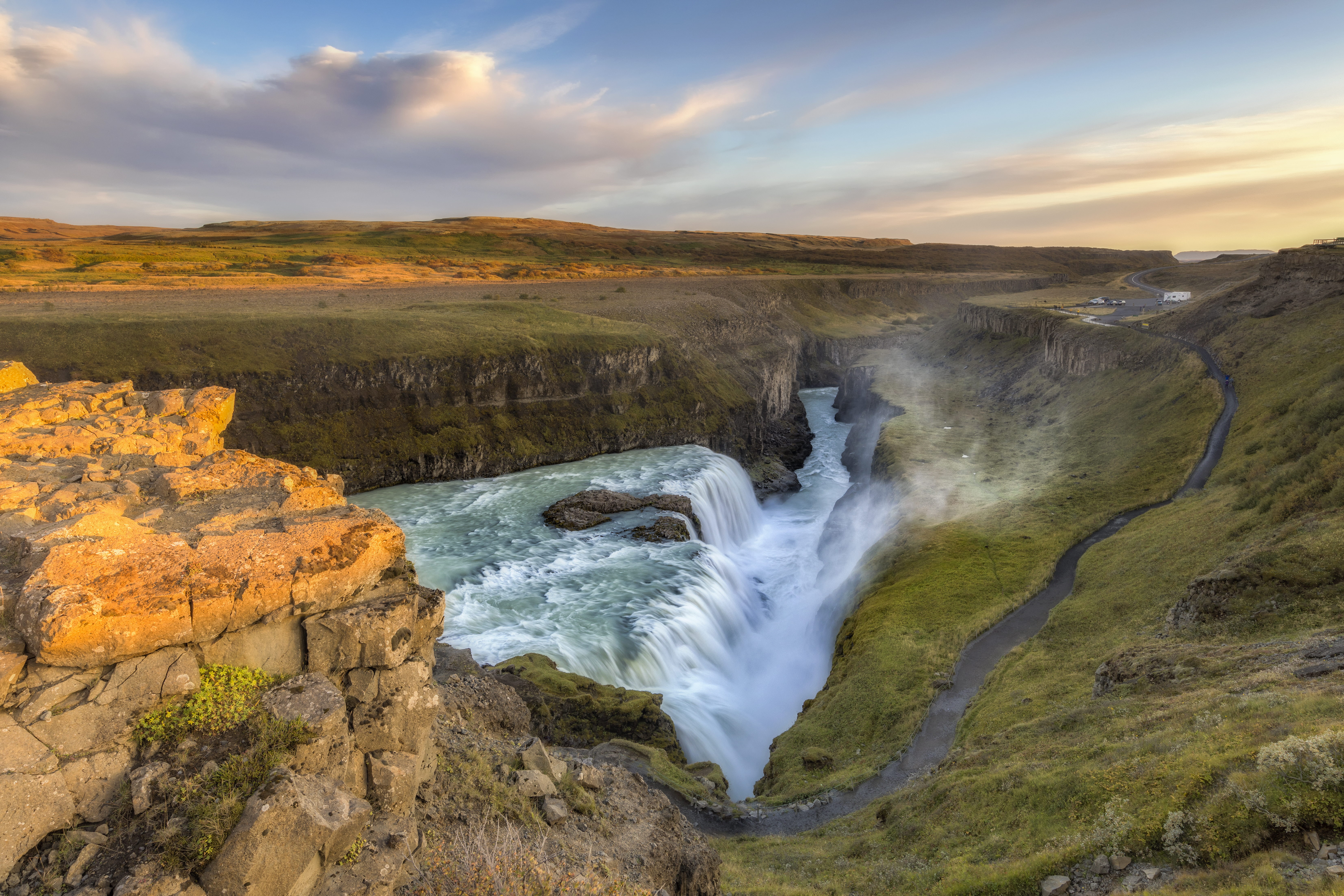 Gullfoss Waterfalls