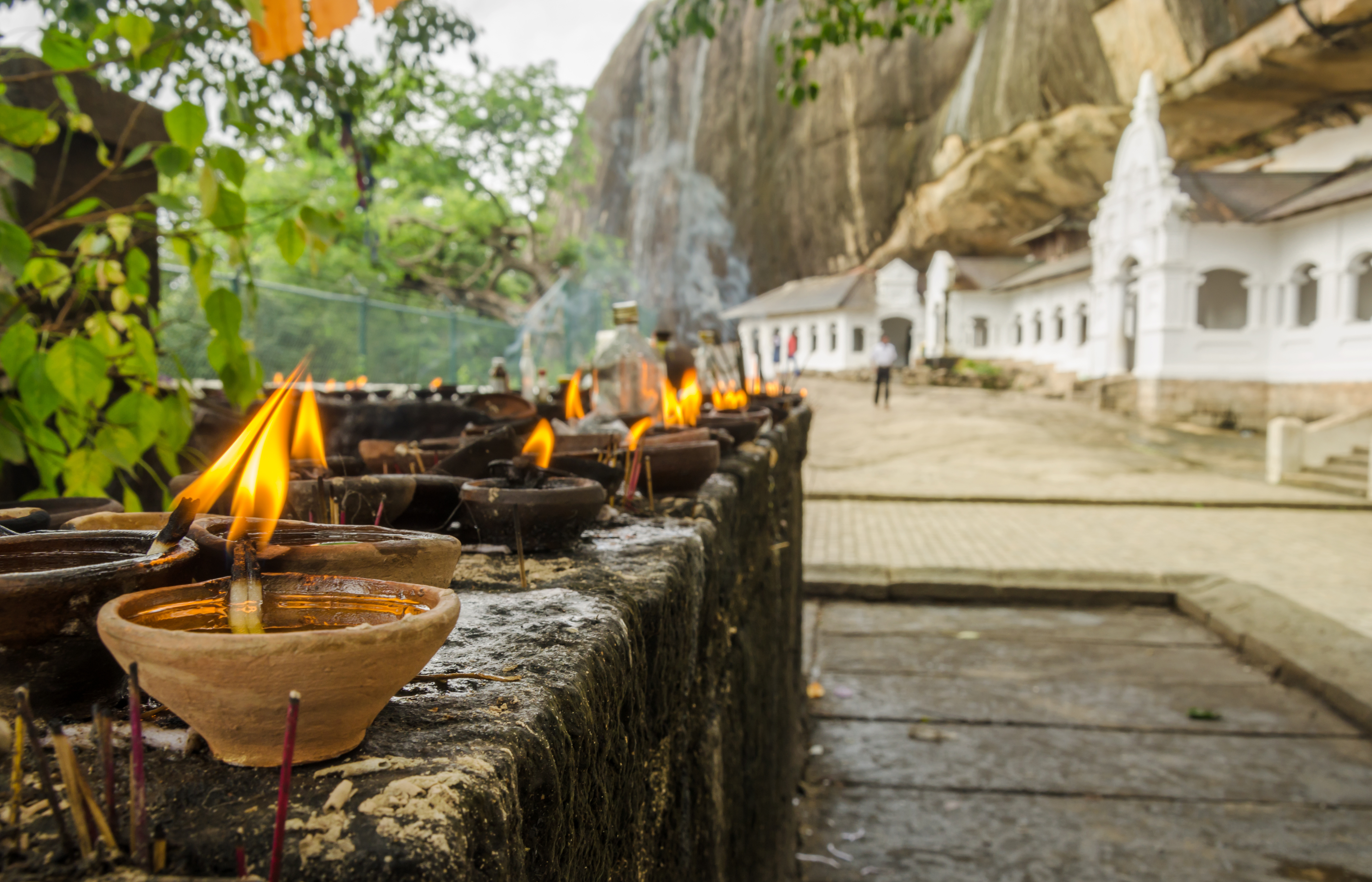 Golden Temple at Dambulla, Sri Lanka