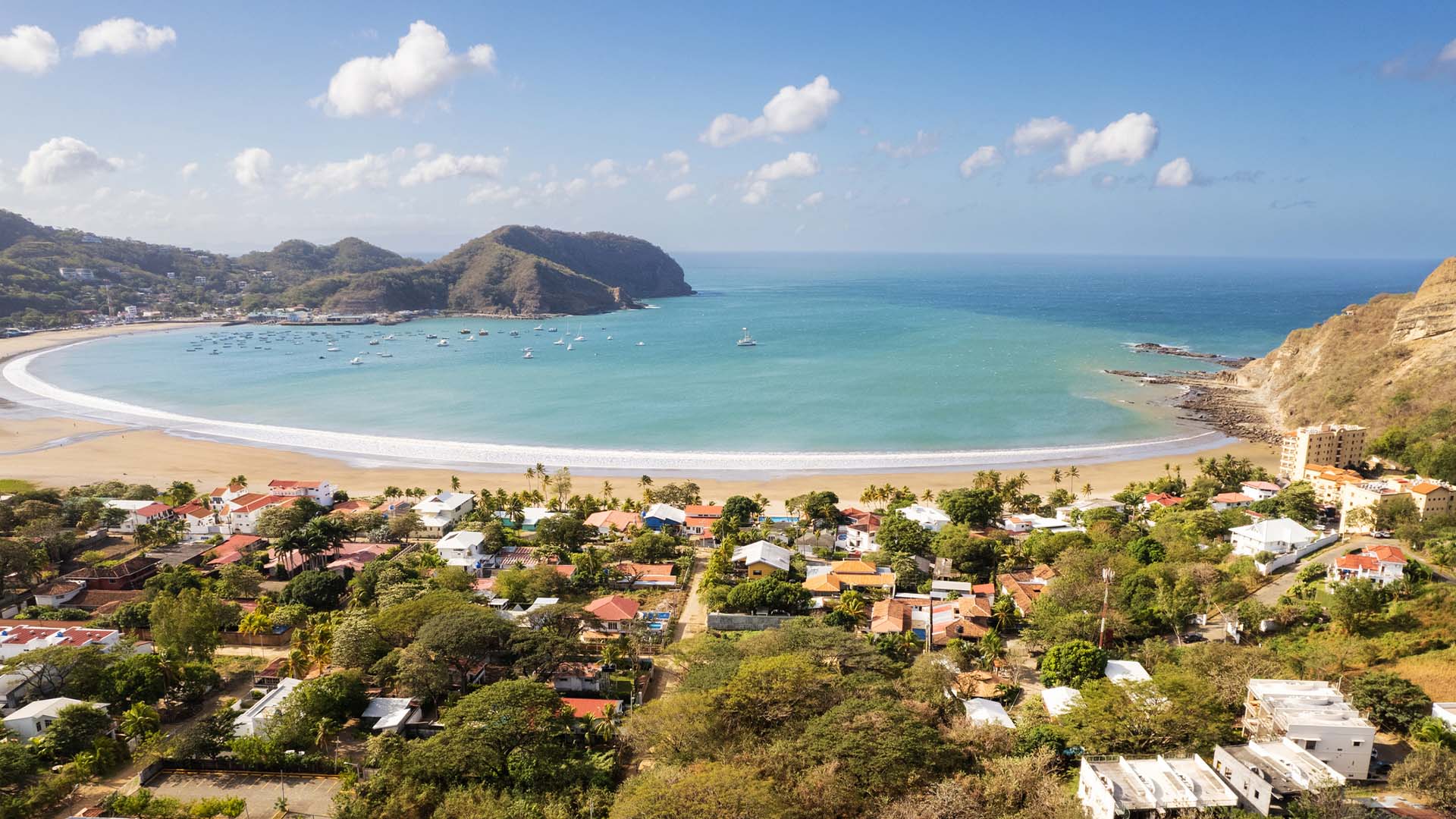 San Juan Del Sur cruise port in Nicaragua