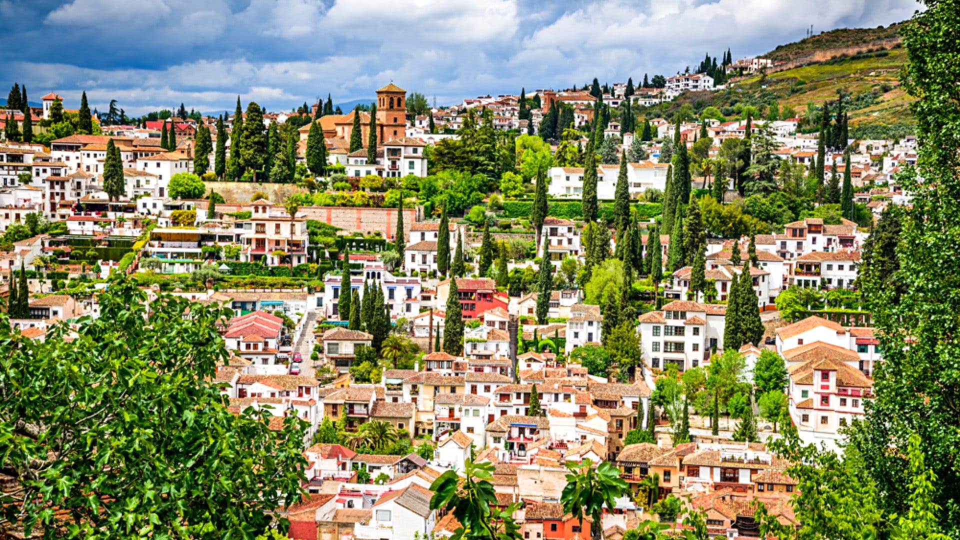 Albaicin Moorish medieval quarter, Granada, Andalusia, Spain