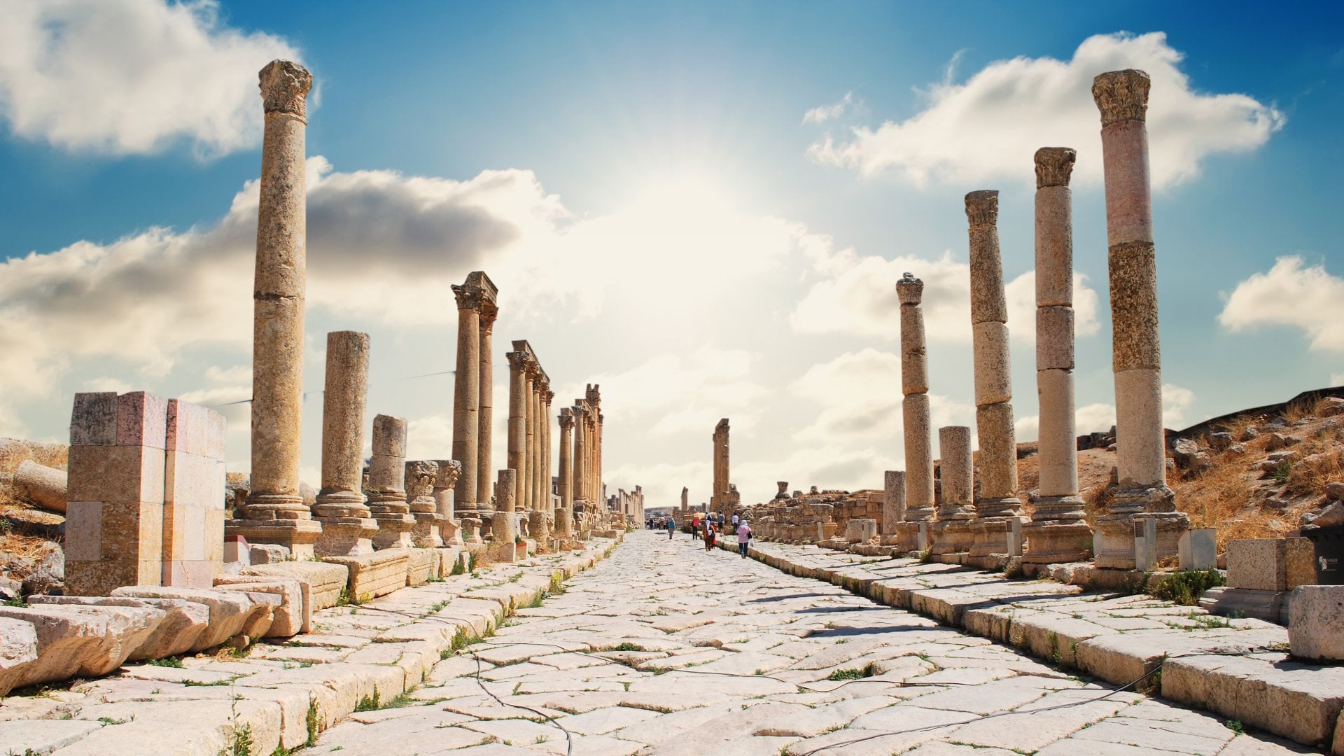 Ancient ruins of Jerash