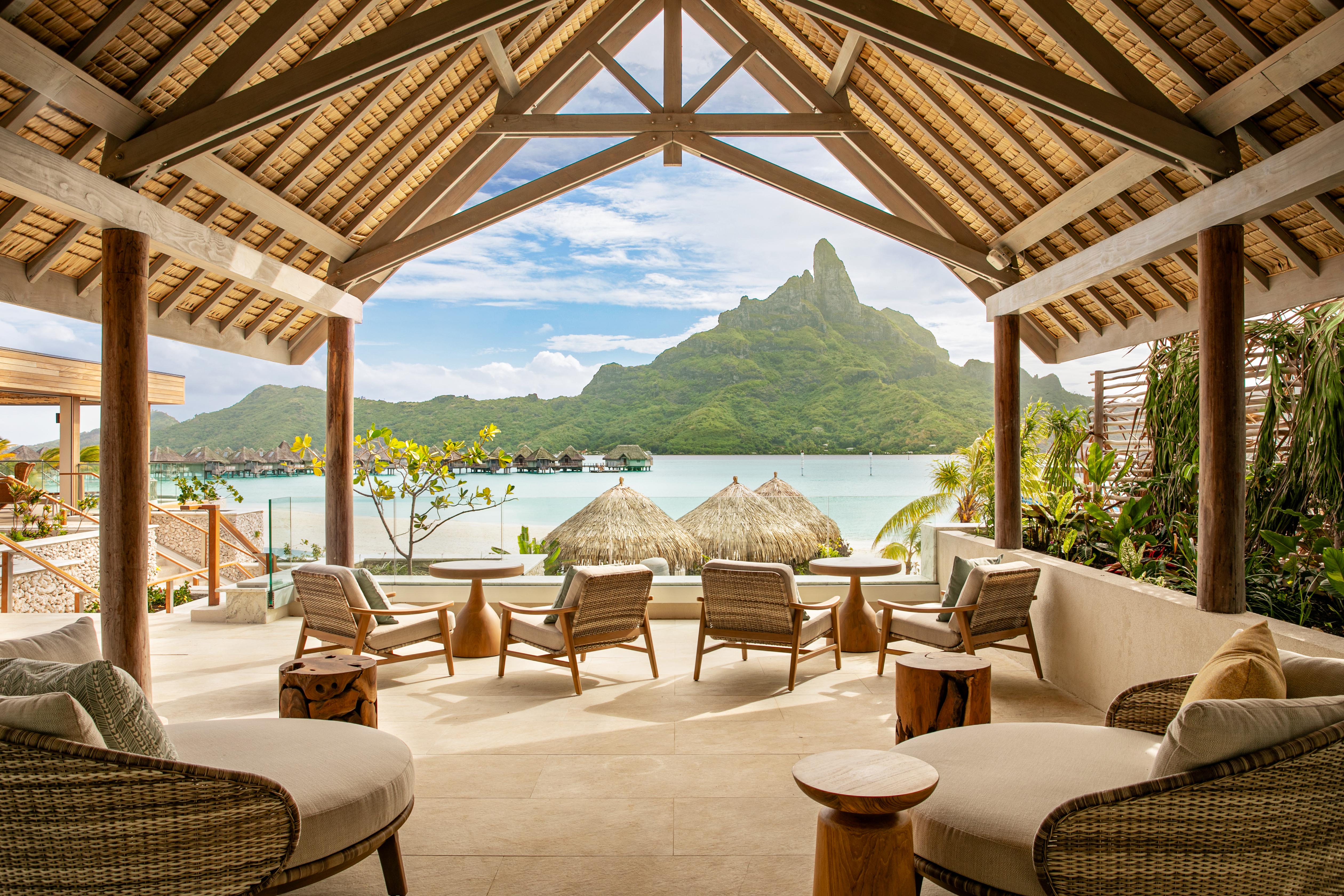 Ocean view from the Westin, Bora Bora