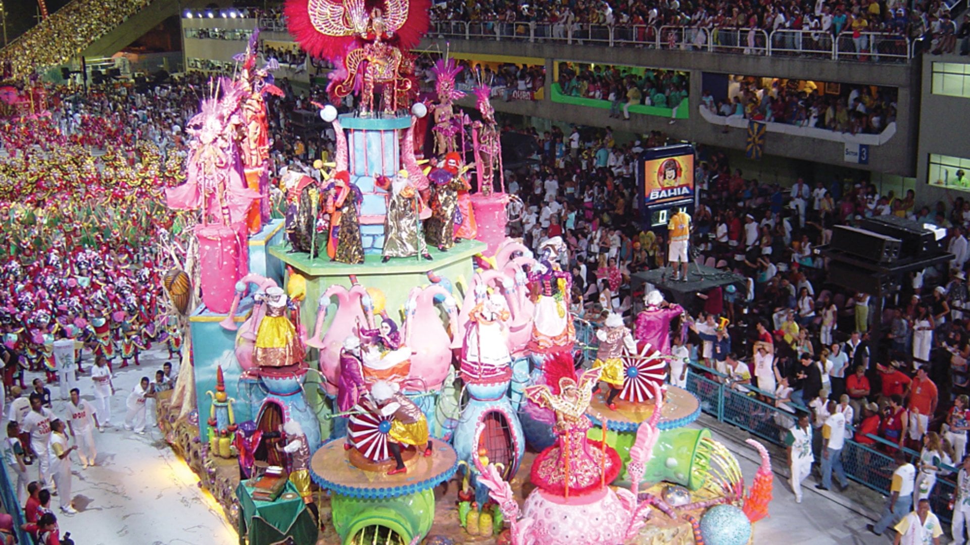 Carnival Float in Sambadrome, Rio de Janeiro, Brazil
