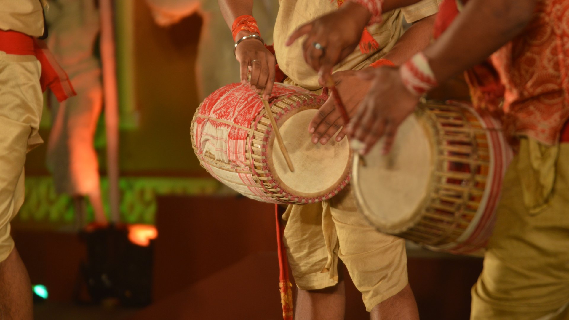Drumming to the beat