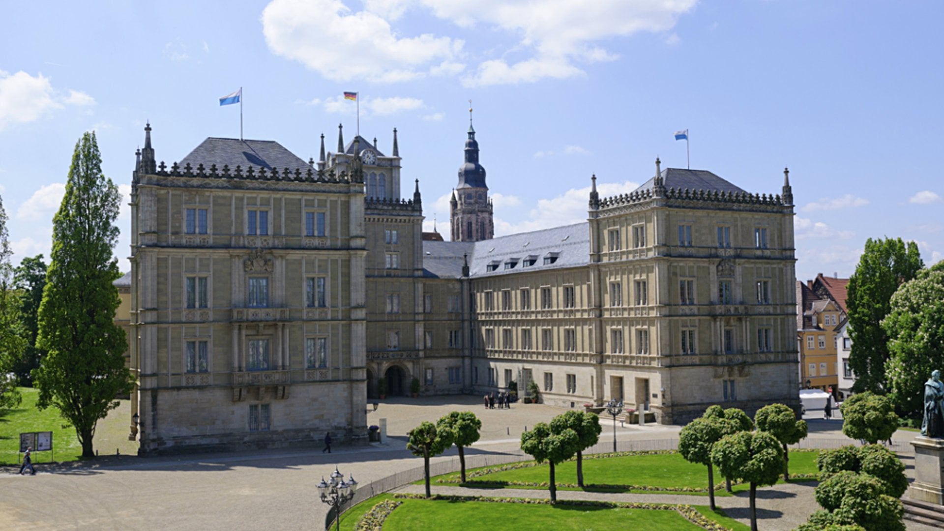 Ehrenburg Palace, Coburg, Bavaria, Germany