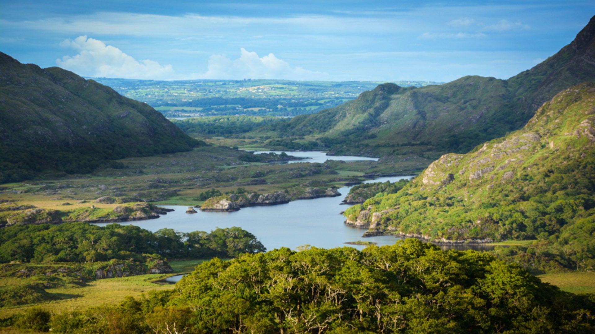 Famous Ladies View, Ring of Kerry, Ireland