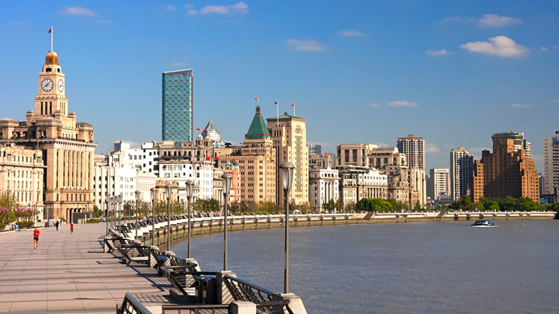 Historical Buildings on the Bund, Shanghai, China