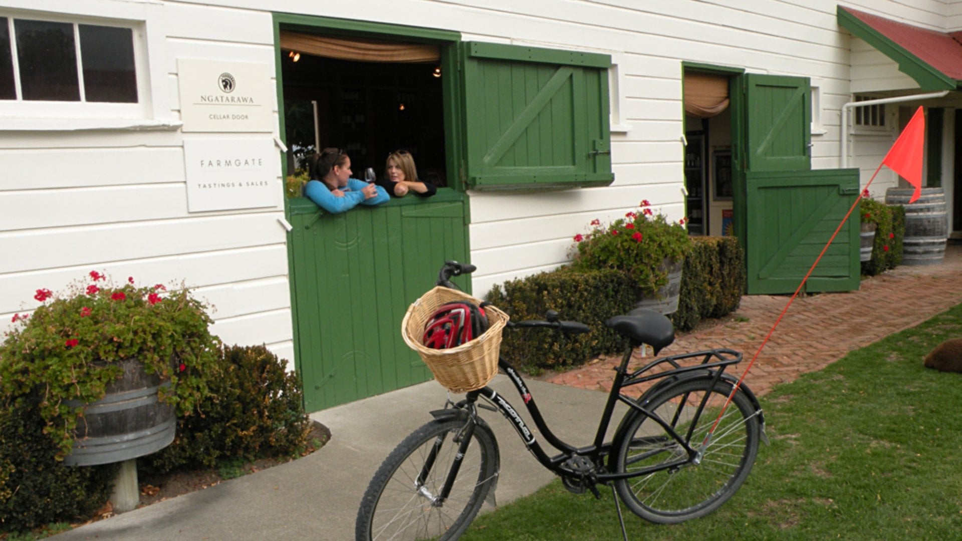 Janie Robinson - Cycle Winery Tour, Hawkes Bay, North Island, New Zealand