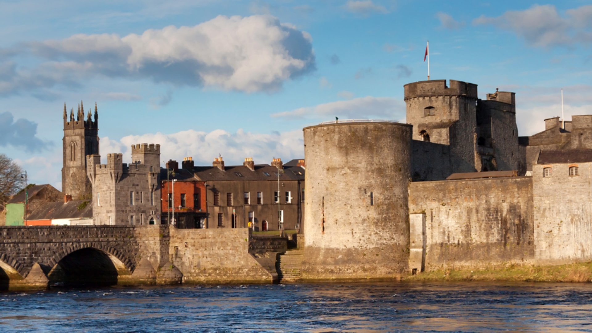 King John Castle in Limerick, Ireland
