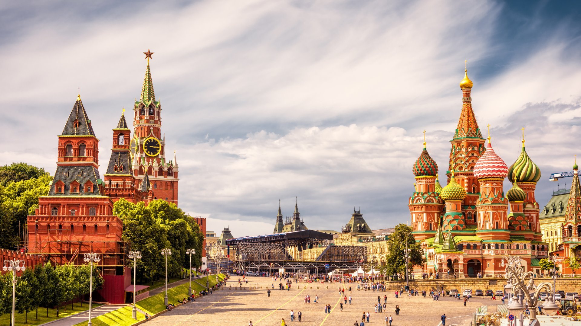 Red Square in Moscow, Russia