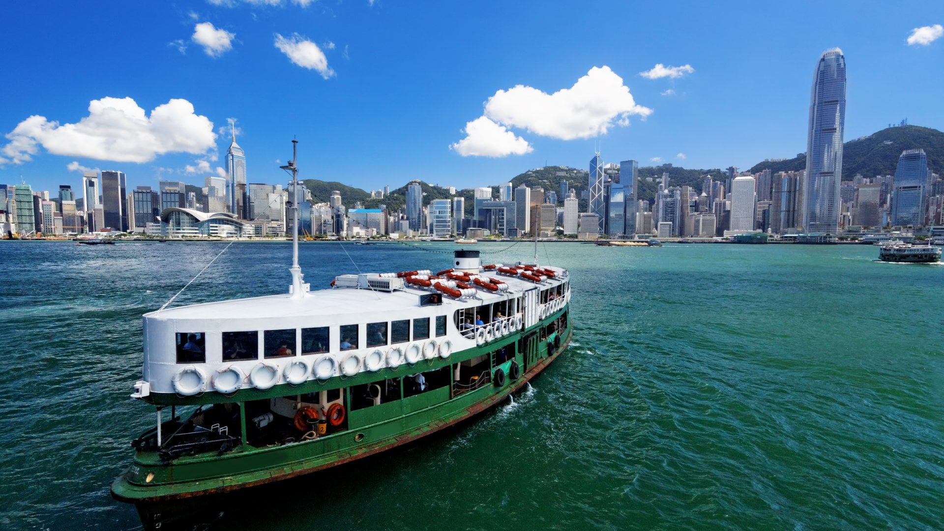 Star Ferry in Victoria Harbour