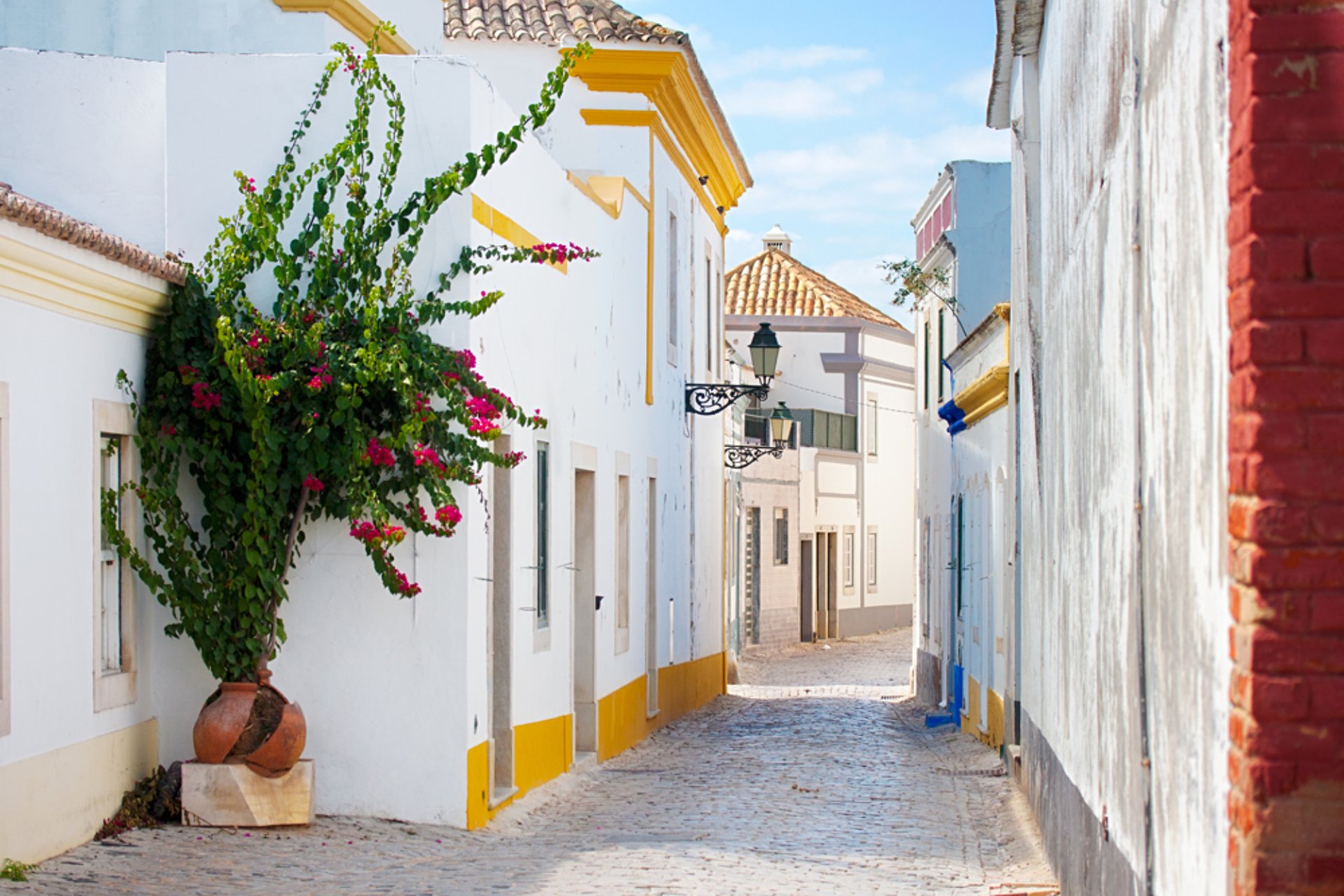 Street in Faro, Portugal
