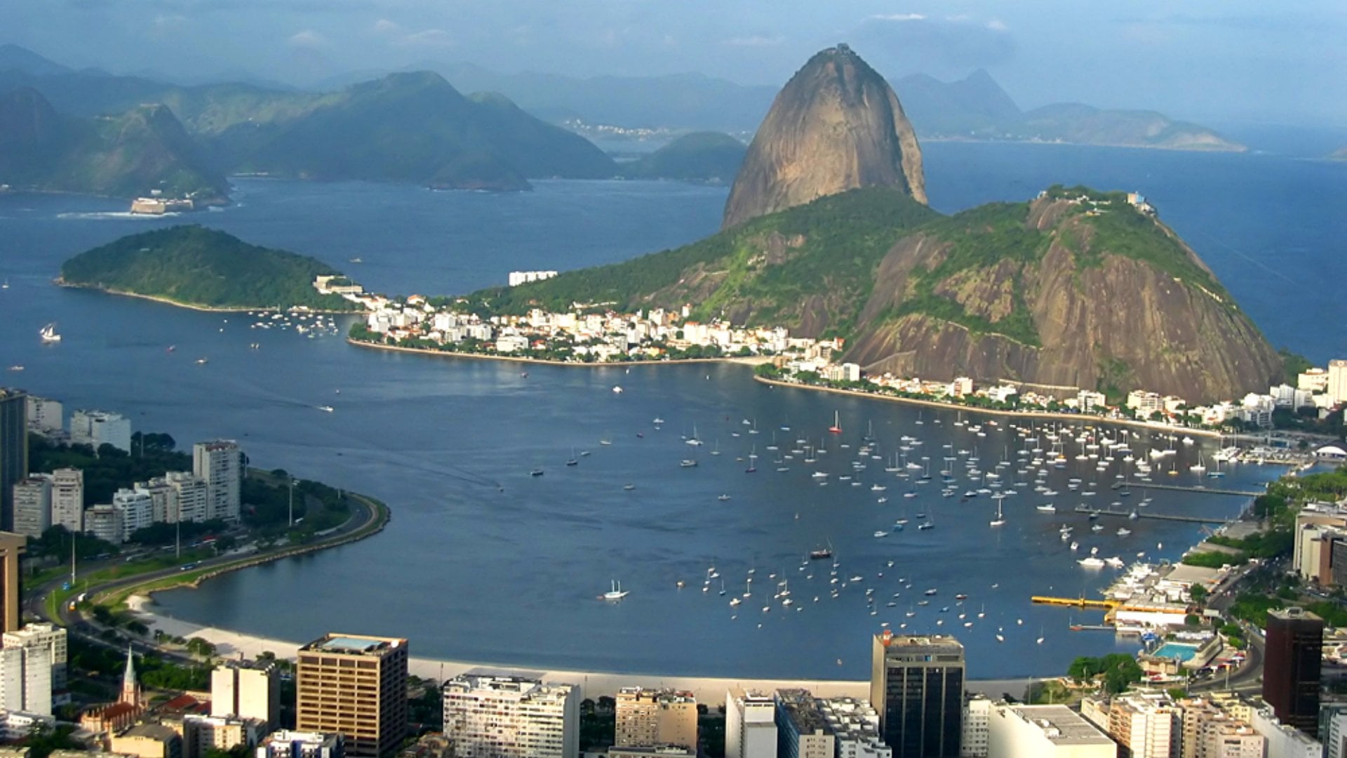 Sugarloaf Mountain in Rio De Janeiro, Brazil