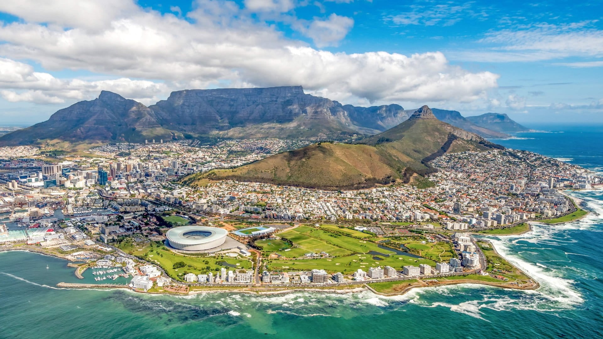 Table Mountain in Cape Town is older than the Andes, Alps, Rockies, and Himalayas. 
