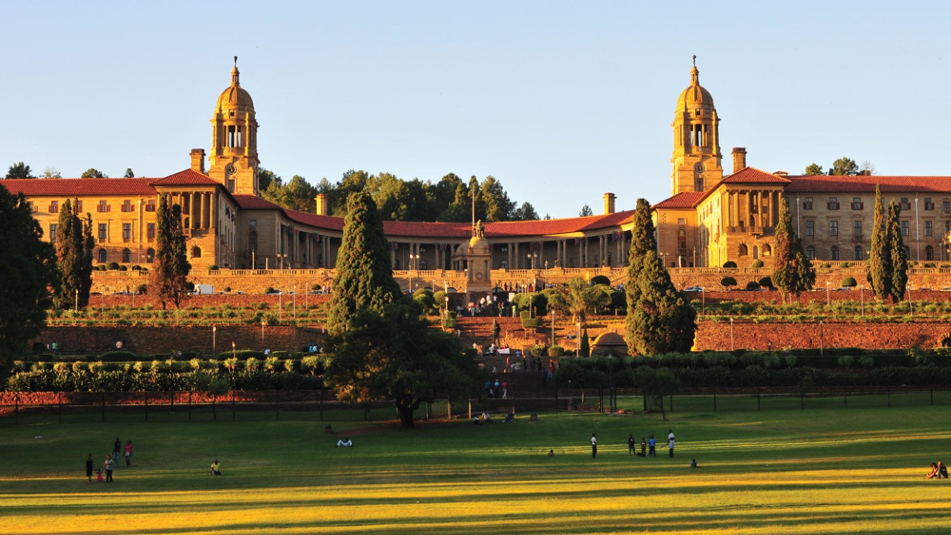 Union Buildings, Pretoria at Sunset, South Africa