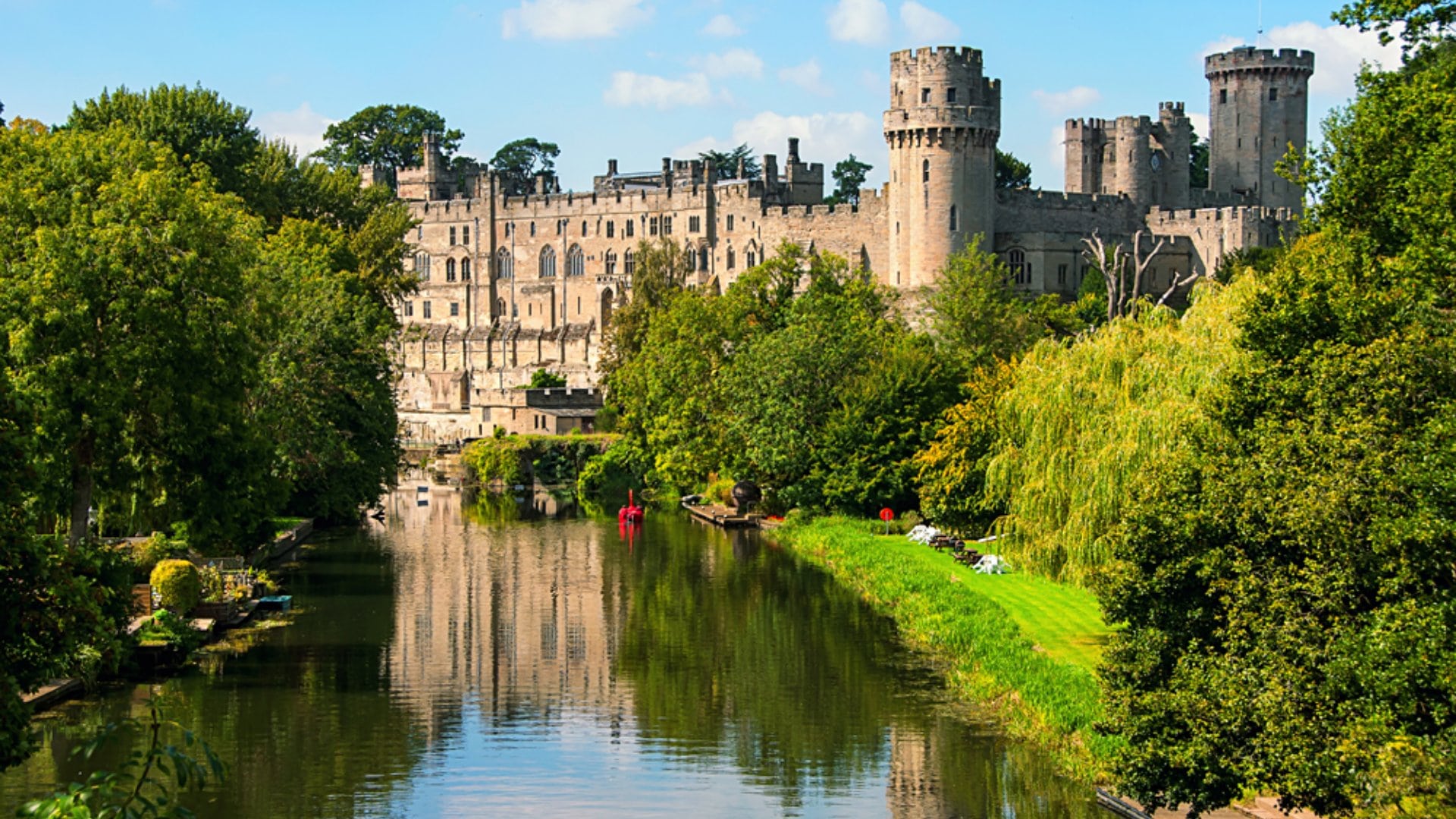 Warwick Castle, Warwickshire, England, UK