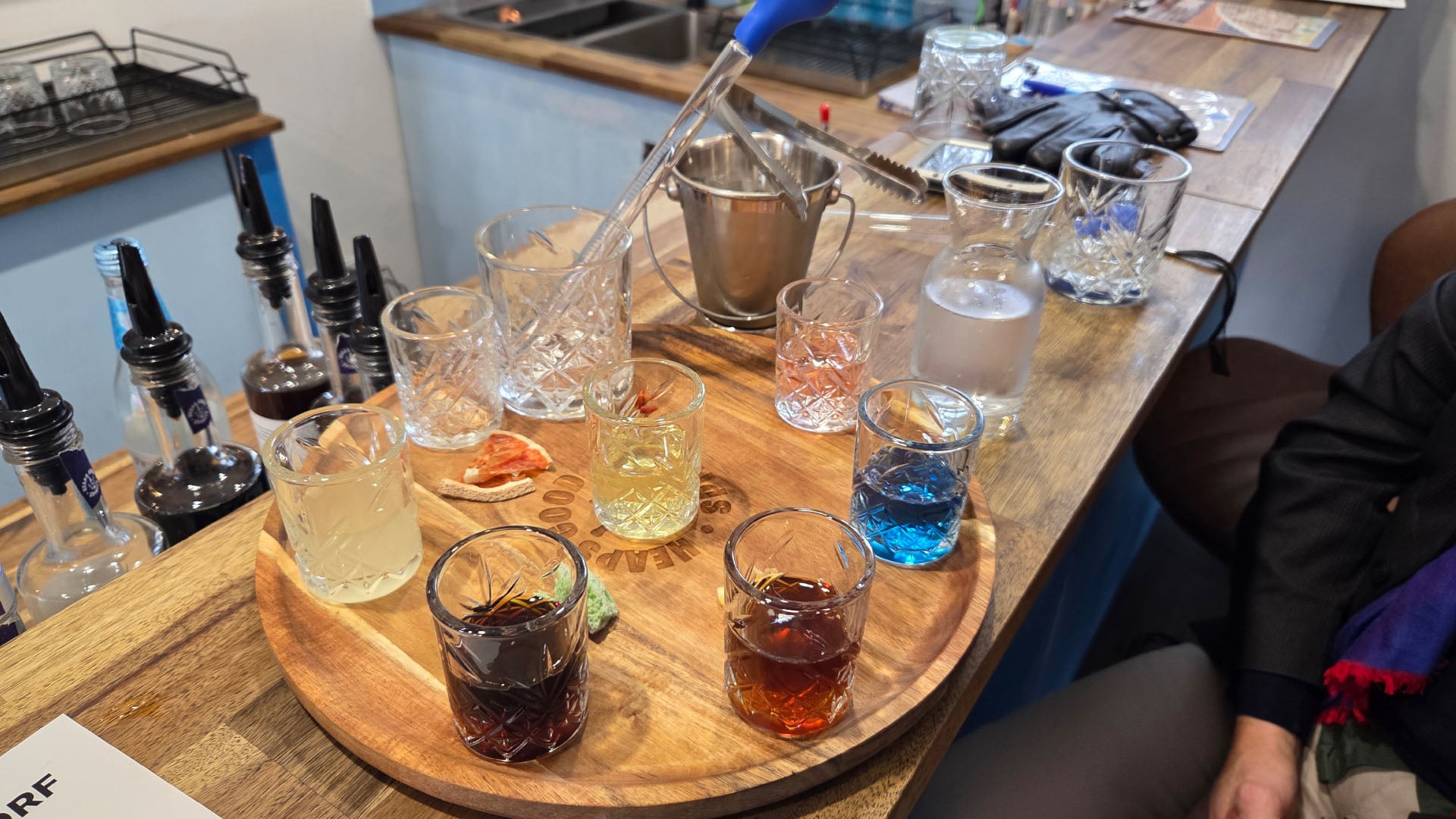 Gin tasting in Hahndorf, South Australia