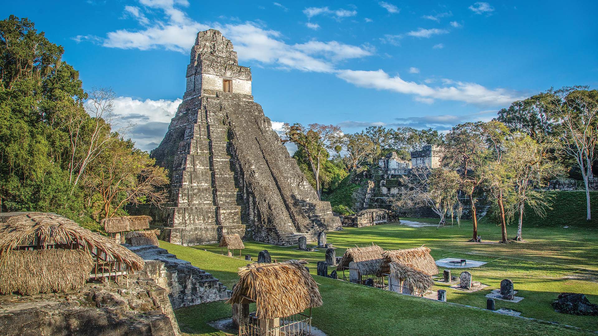 The Maya ruins of Tikal in Guatemala