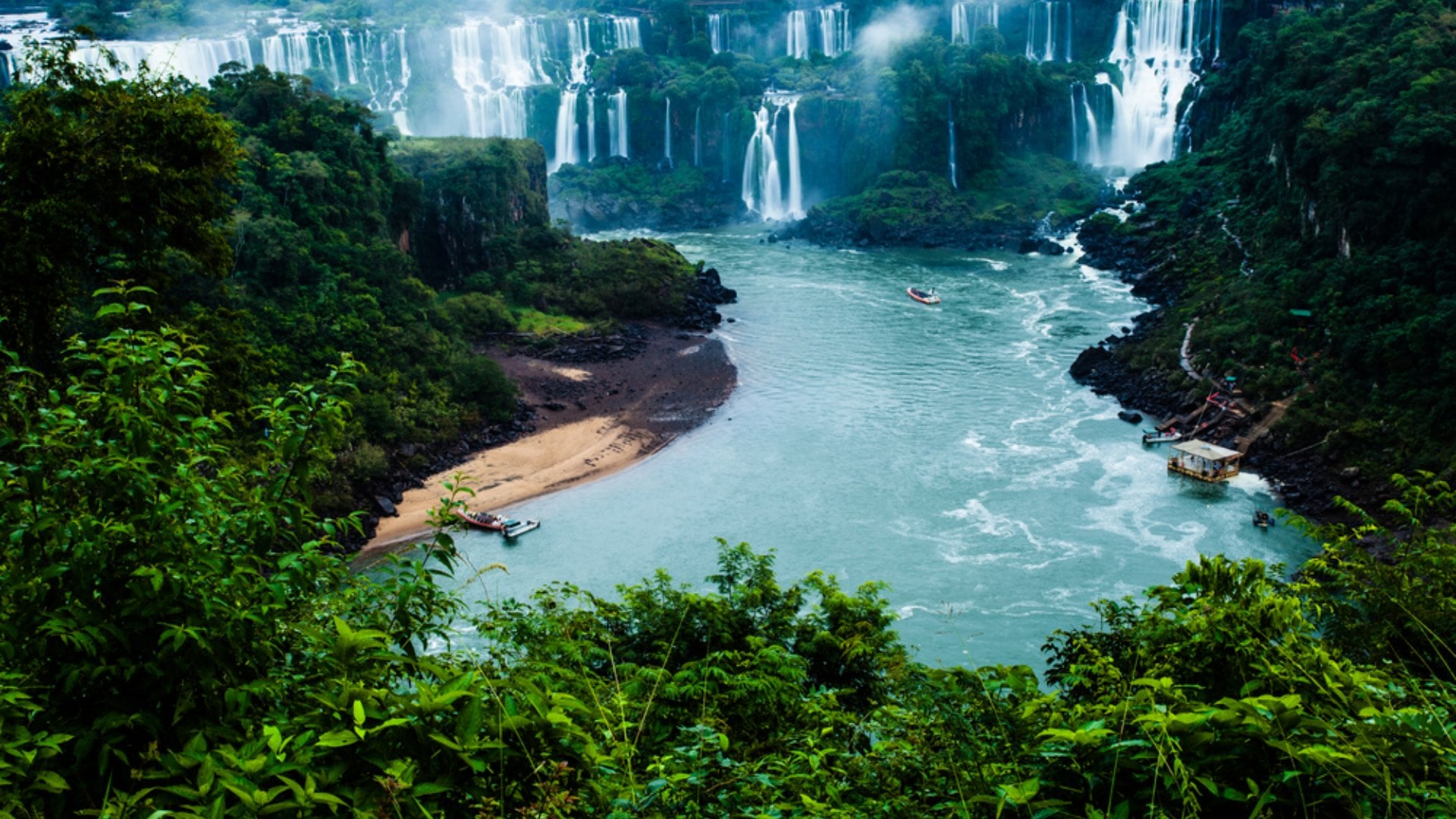 Iguassu Falls from Brazilian Side, Brazil