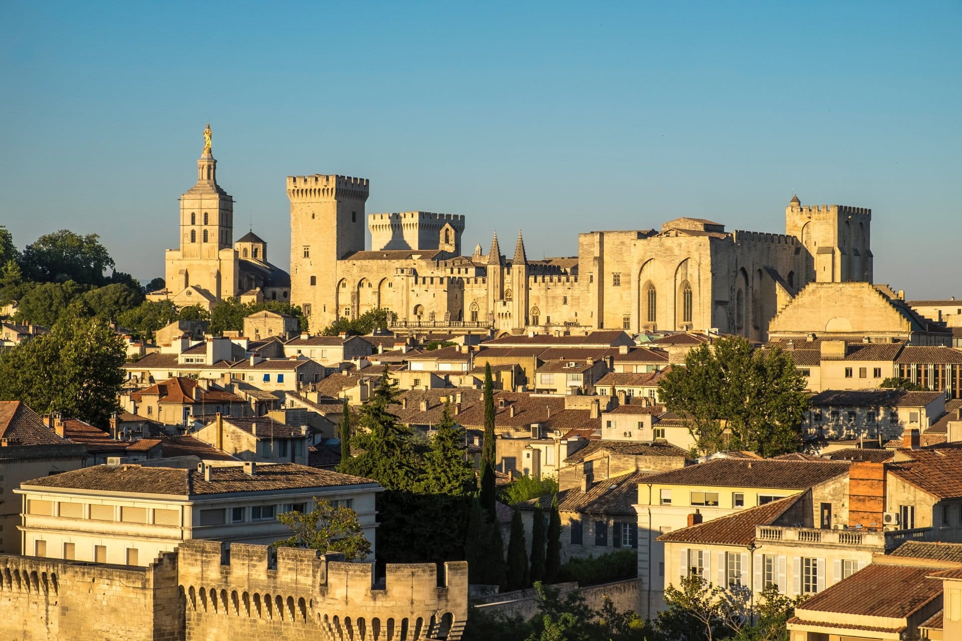 Palais des Papes, Avignon, Vaucluse, Provence, France