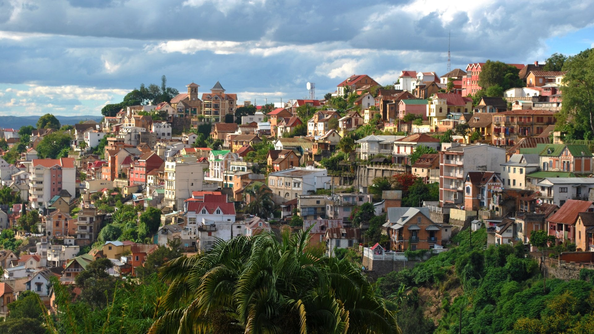 View of the Presidential Palace makes for a great photo opportunity while on your Madagascar vacation.