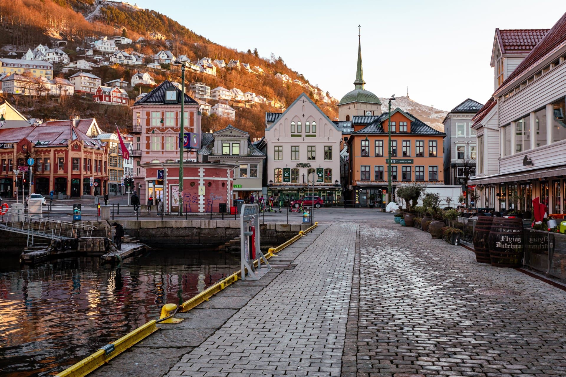 Bryggen historic buildings in Bergen, Norway Bryggen historic buildings in Bergen, Norway