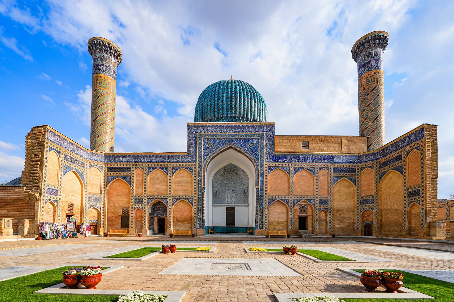 Gur-e amir mausoleum in Samarkand, Uzbekistan