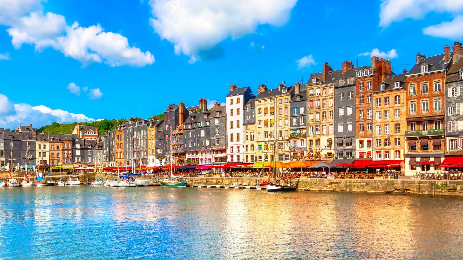 Honfleur Harbour, France Honfleur Harbour, France