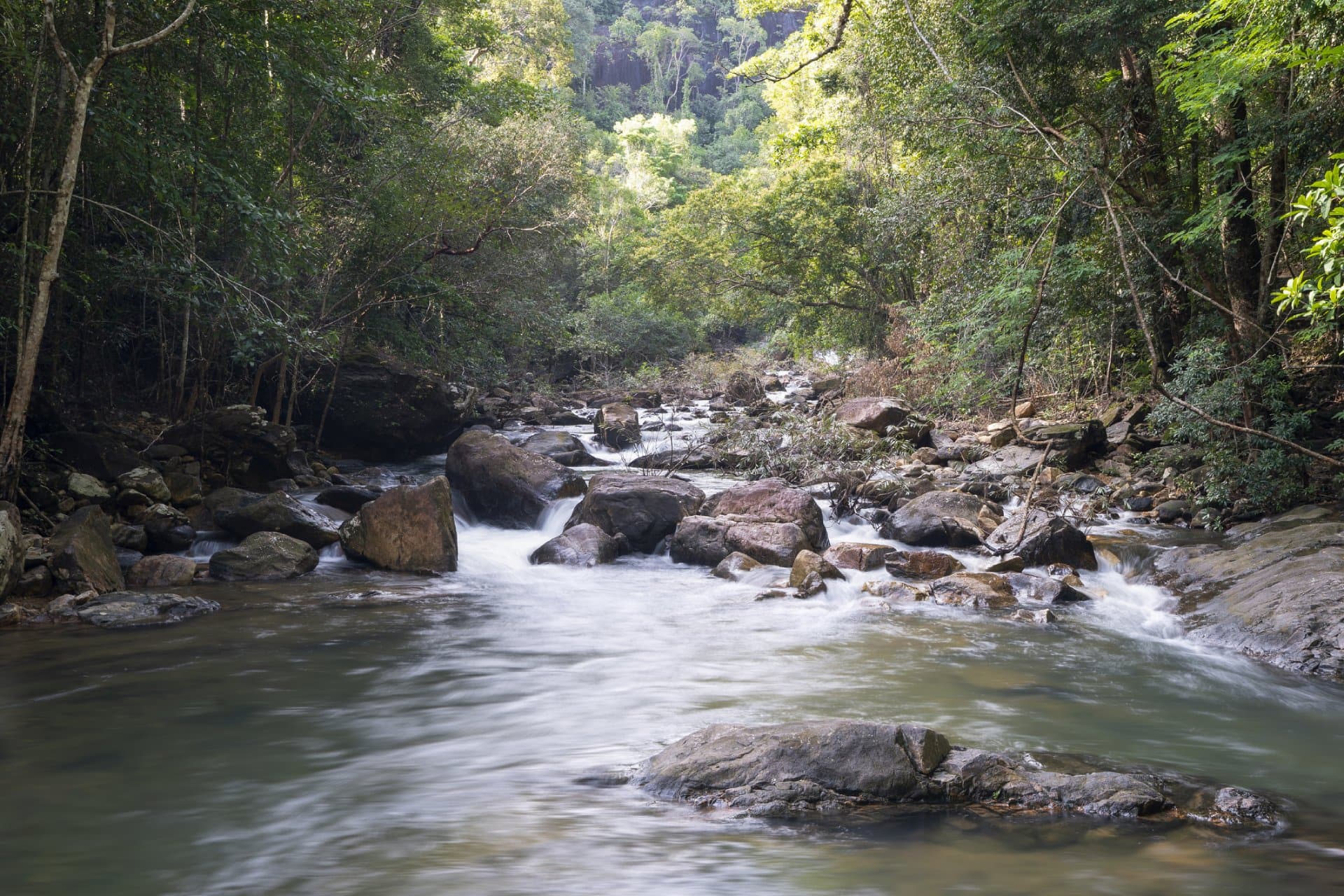 Khlong Phlu Waterfall, Koh Chang Island Khlong Phlu Waterfall, Koh Chang Island