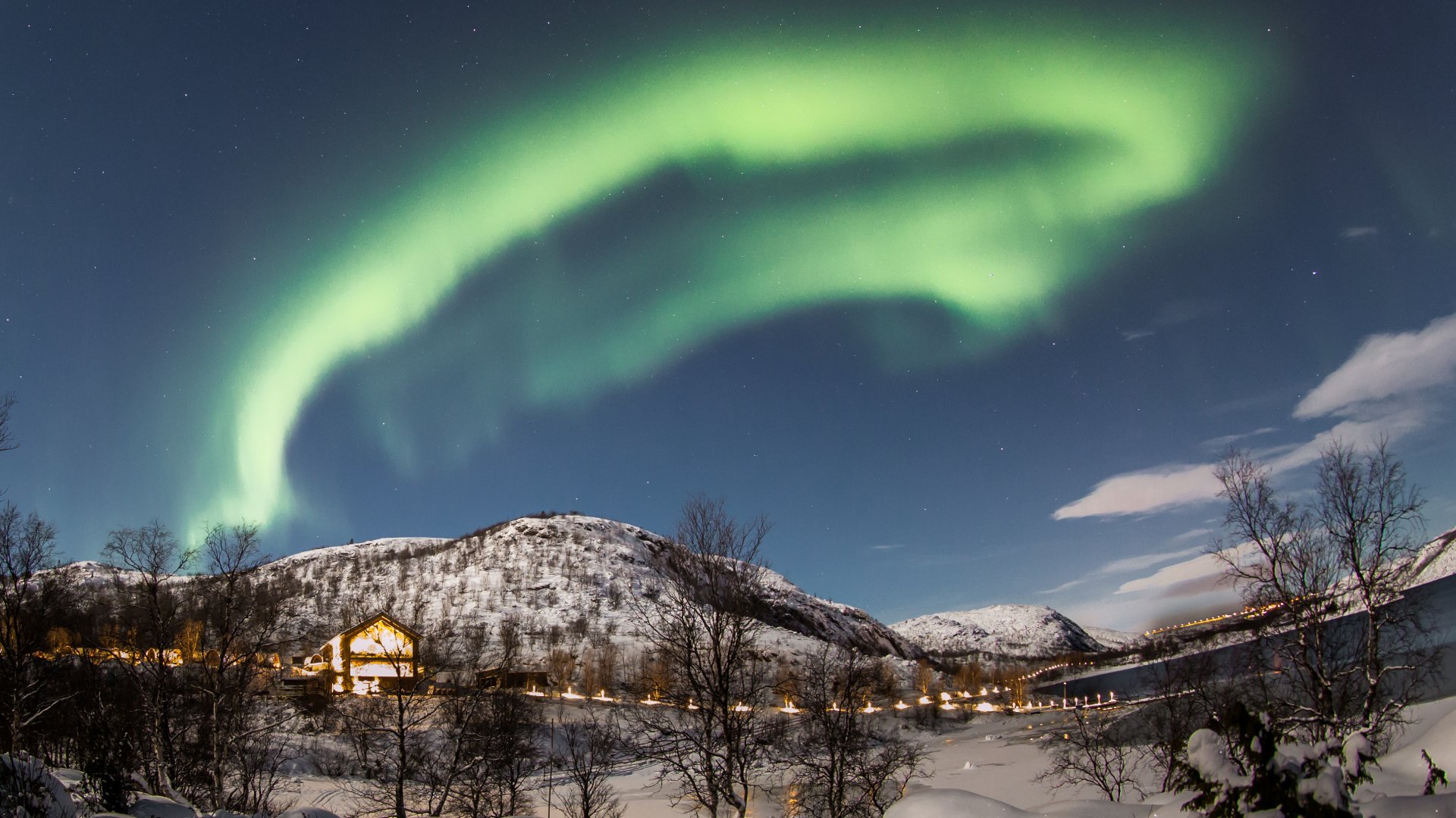 View the Aurora Borealis (the Northern Lights). View the Aurora Borealis (the Northern Lights).