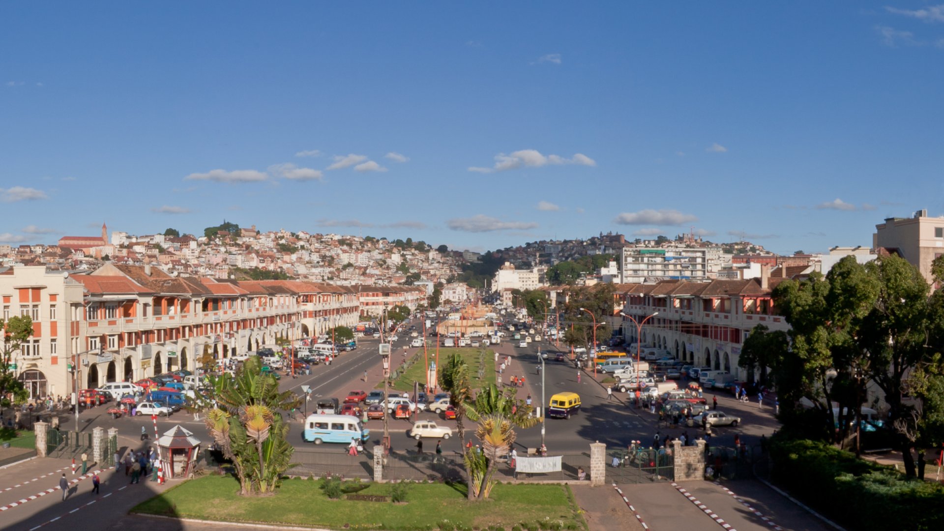 Panoramic view of Antananarivo