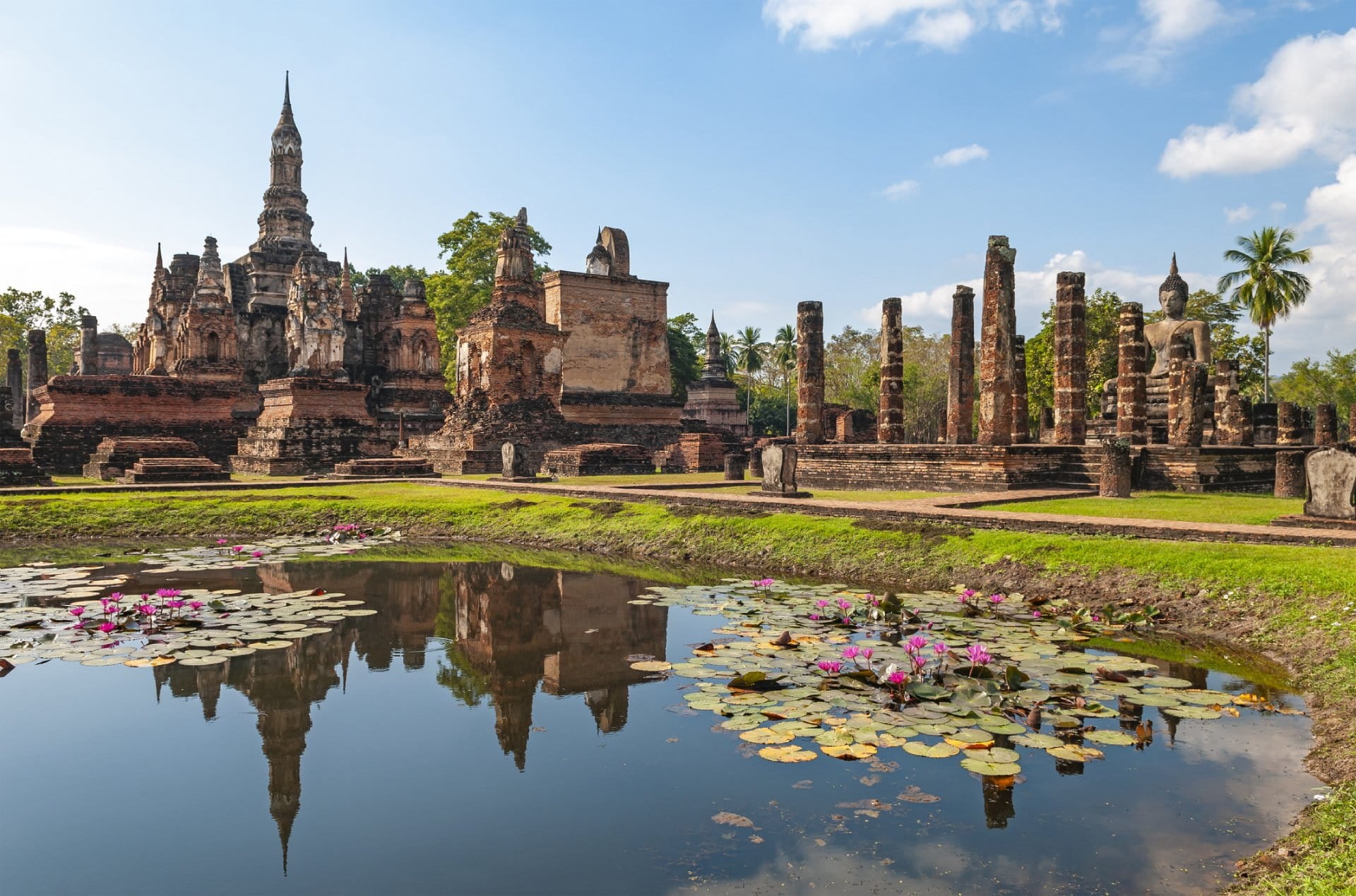 Wat Mahathat Temple, Sukhothai Park Wat Mahathat Temple, Sukhothai Park