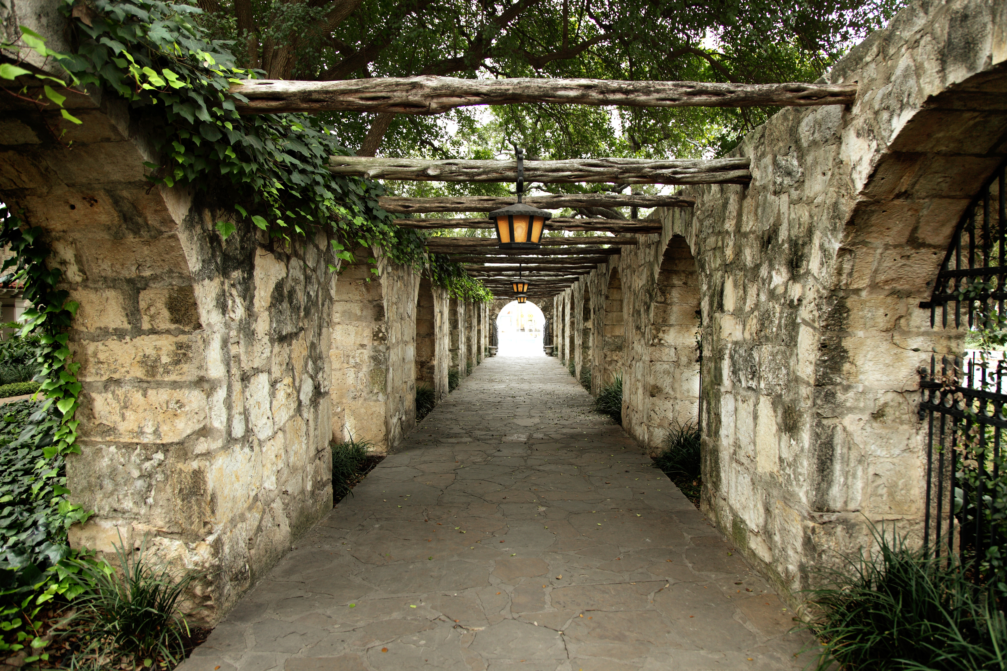 Old Corridor at the Alamo