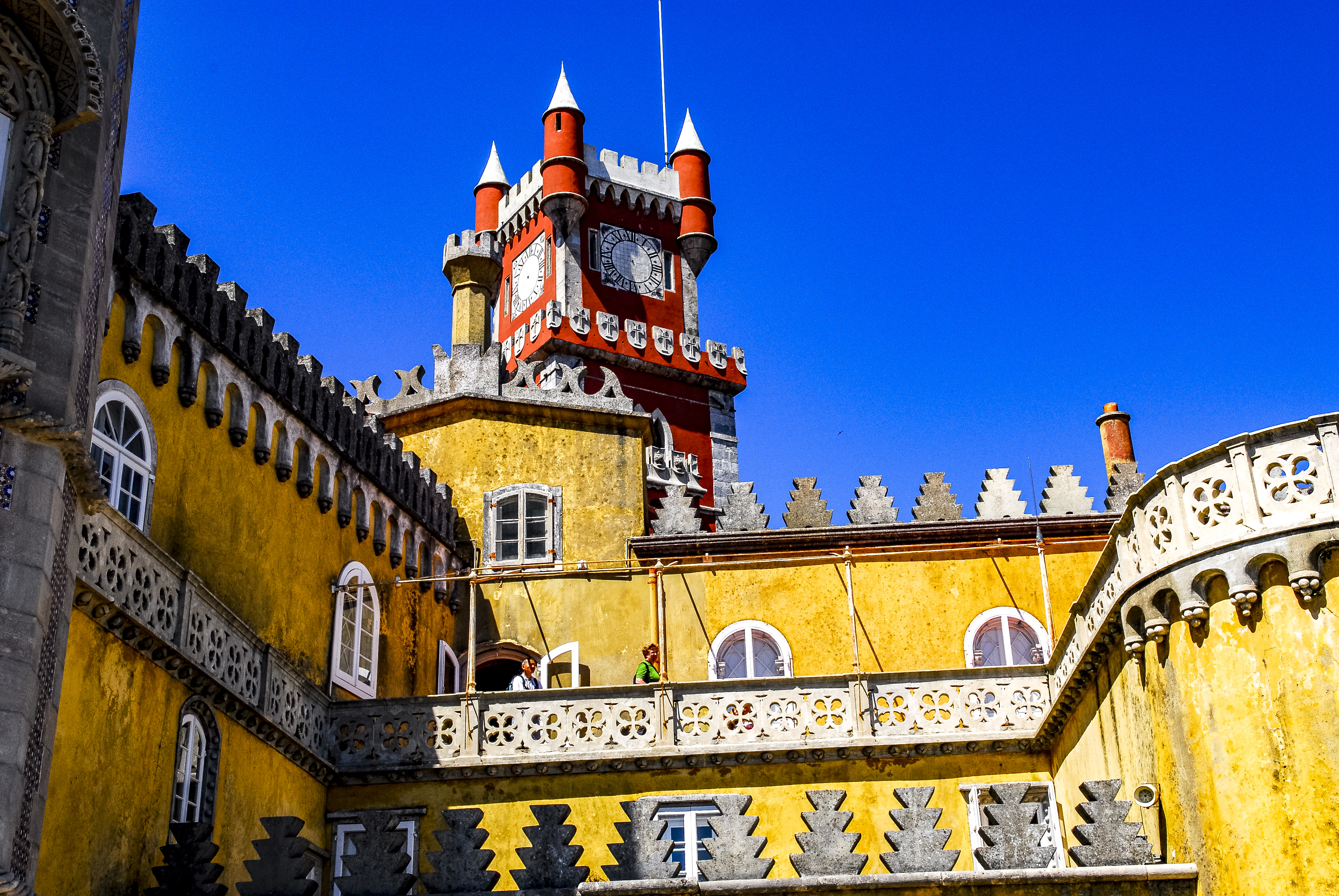 Pena Palace in Sintra, a day trip from Lisbon.