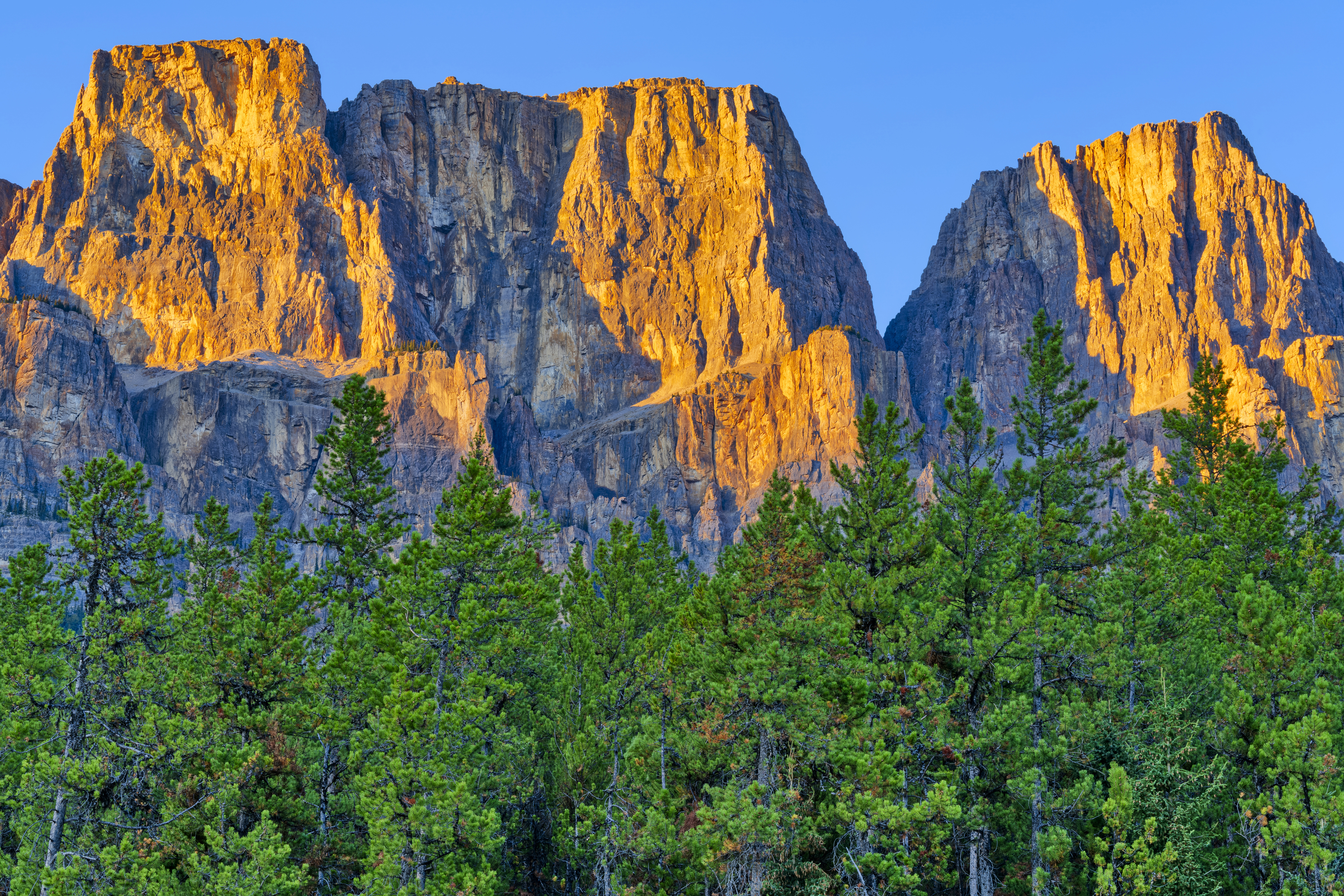 Rocky Mountain views in Banff National Park