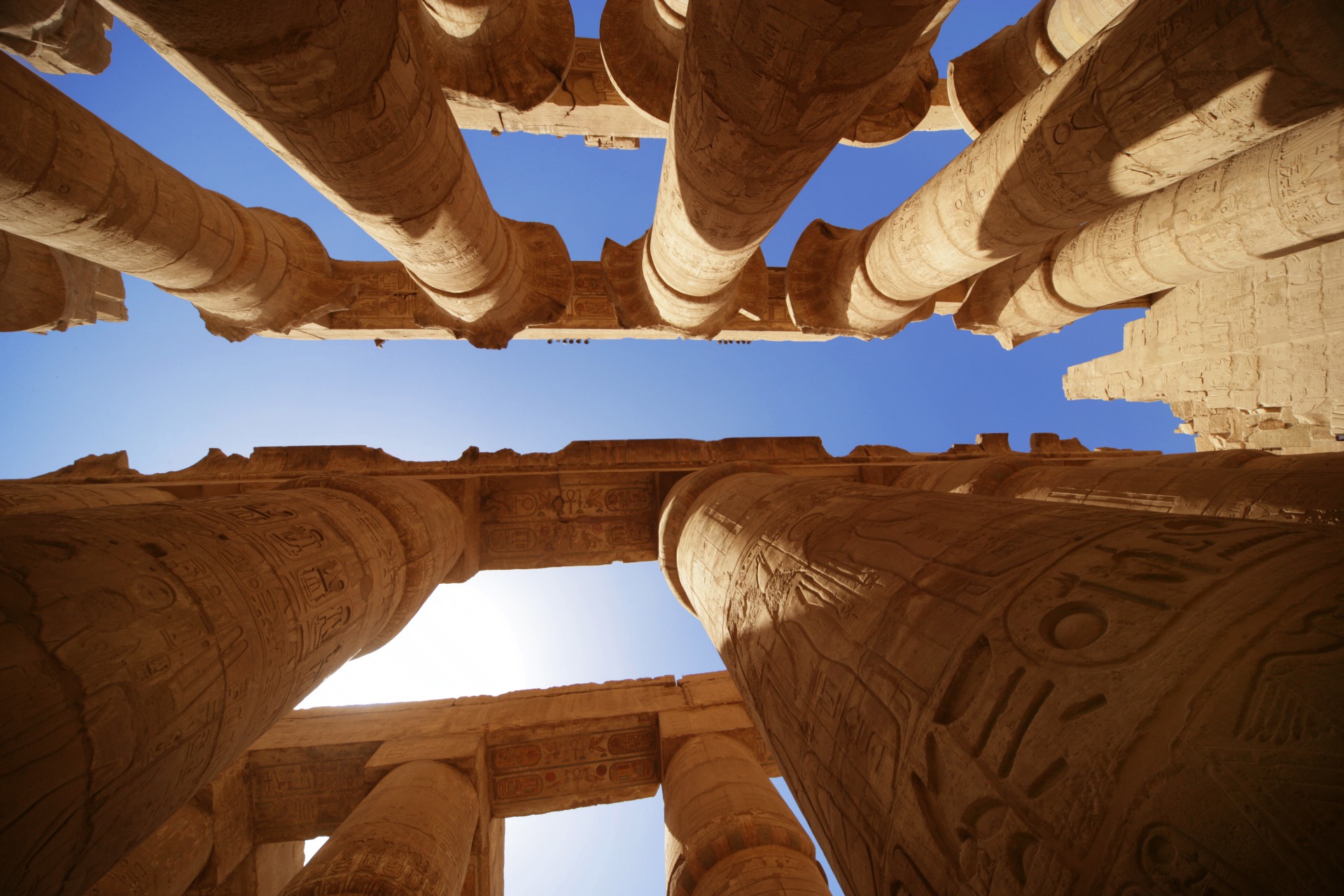 A ancient monument in Luxor.
