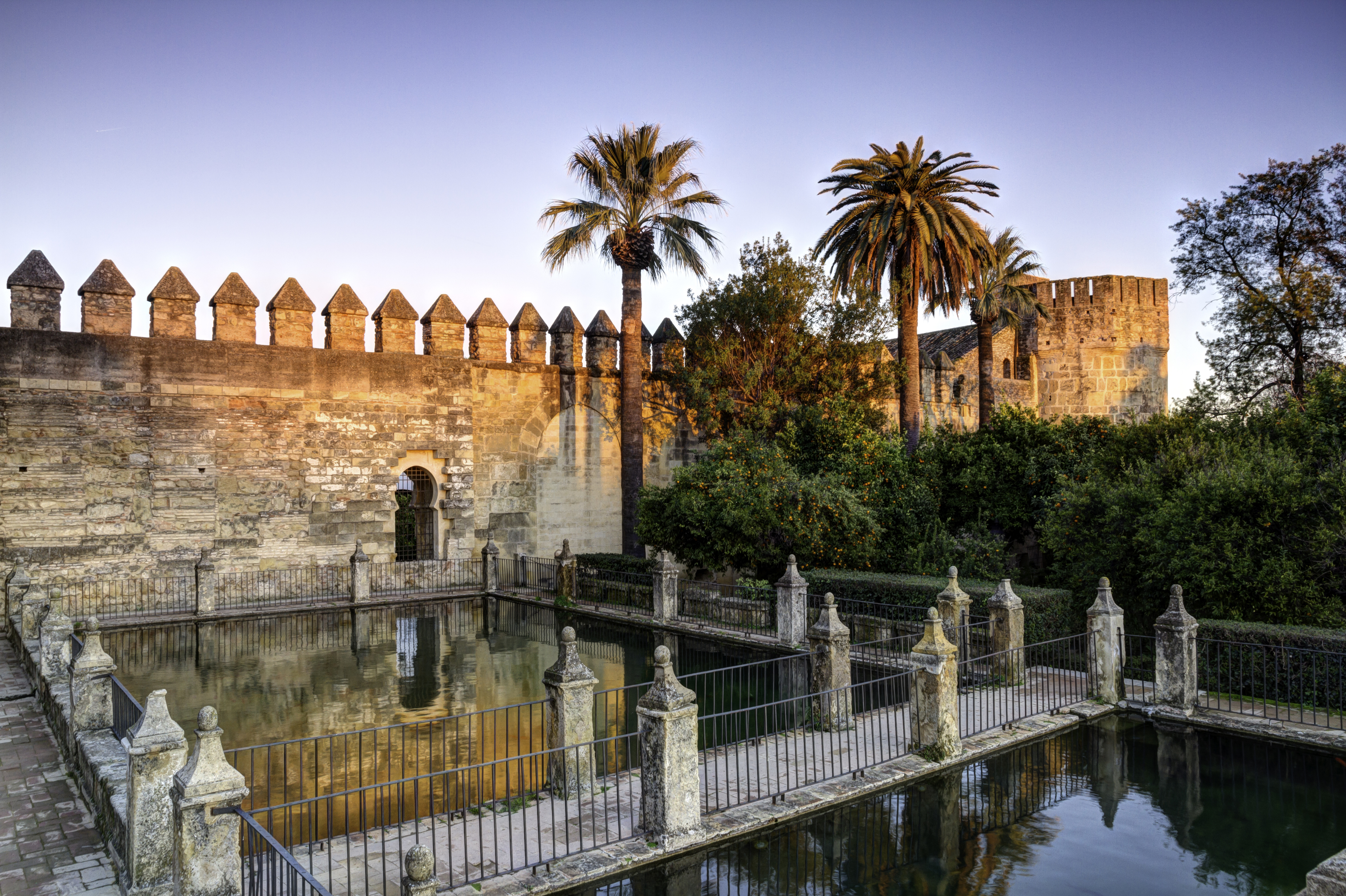 Gardens of the Alcazar of Christian Monarchs in Cordoba