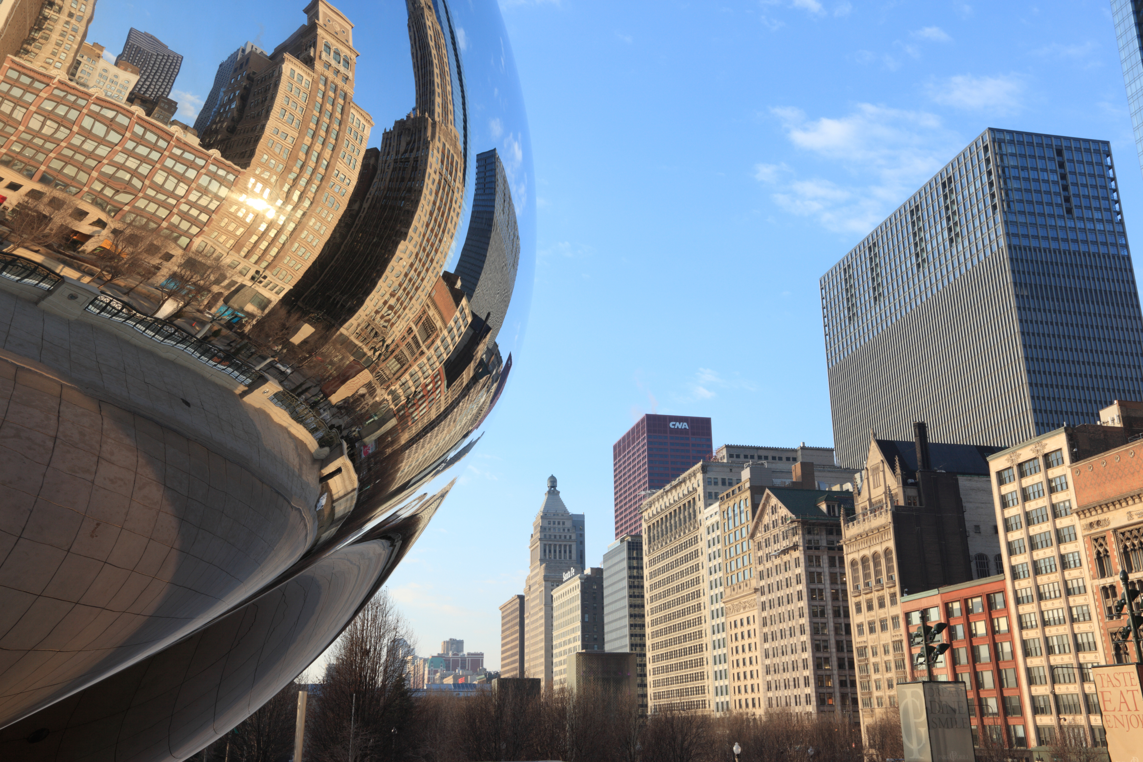 Angle of cloud gate