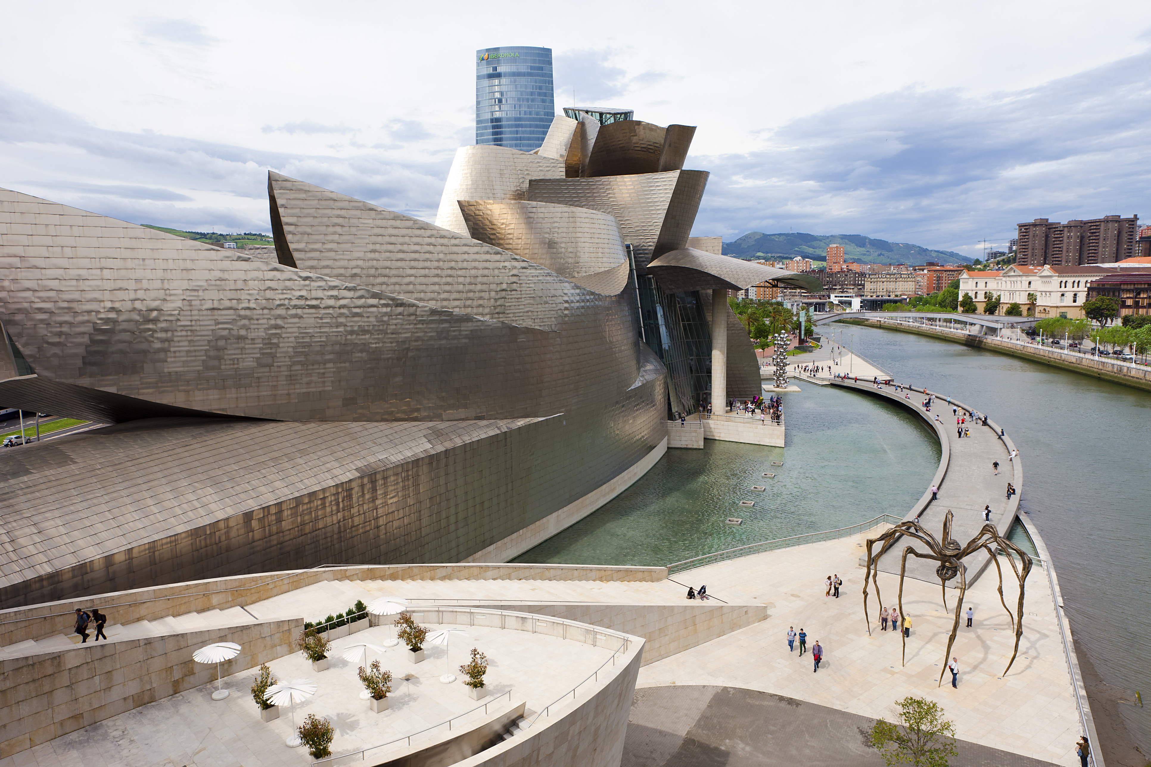 Guggenheim Museum Bilbao is a museum of modern and contemporary art designed by Canadian-American architect Frank Gehry in 1997, located in Bilbao, Basque Country, Spain