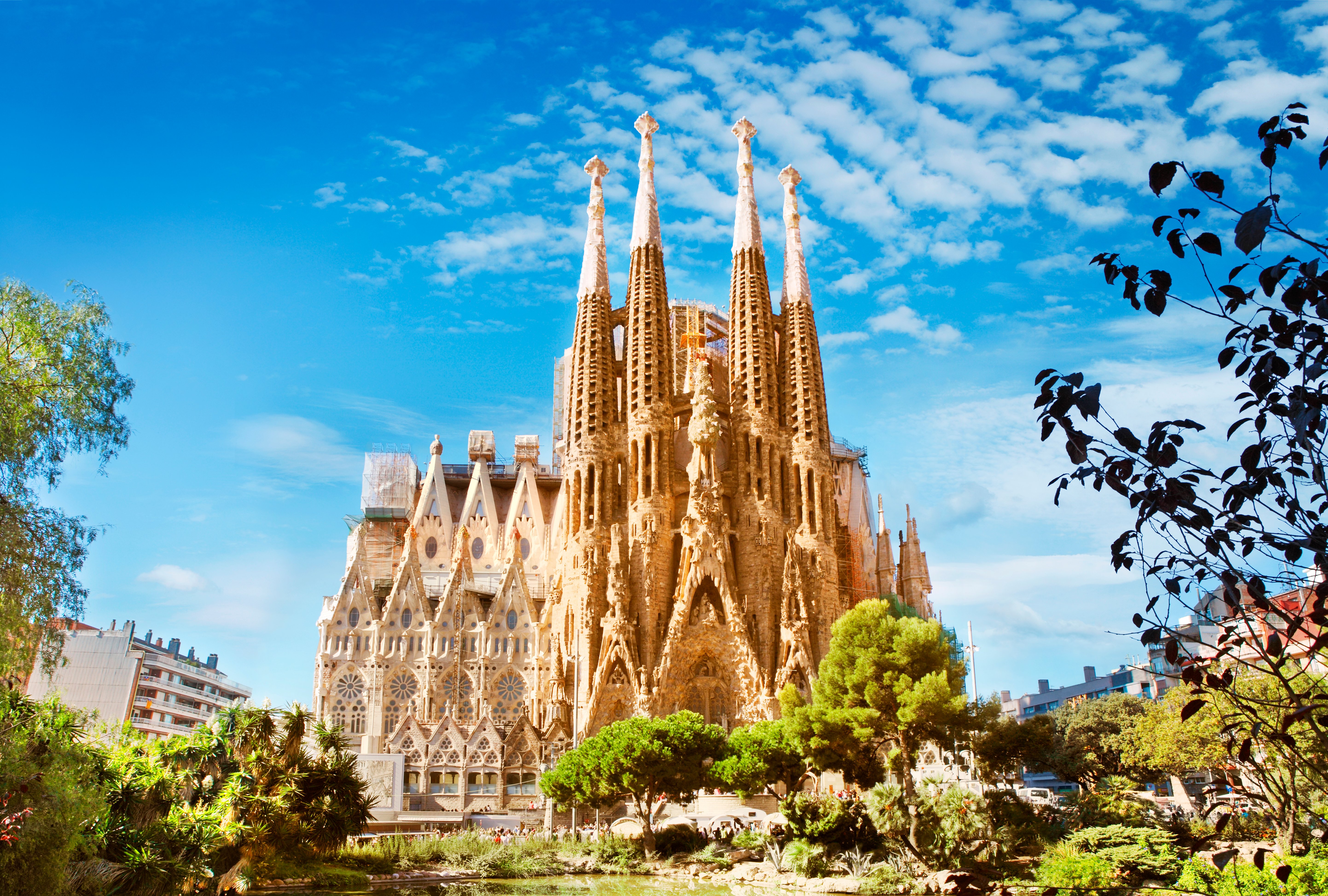 Sagrada Familia Cathedral in Barcelona, Spain