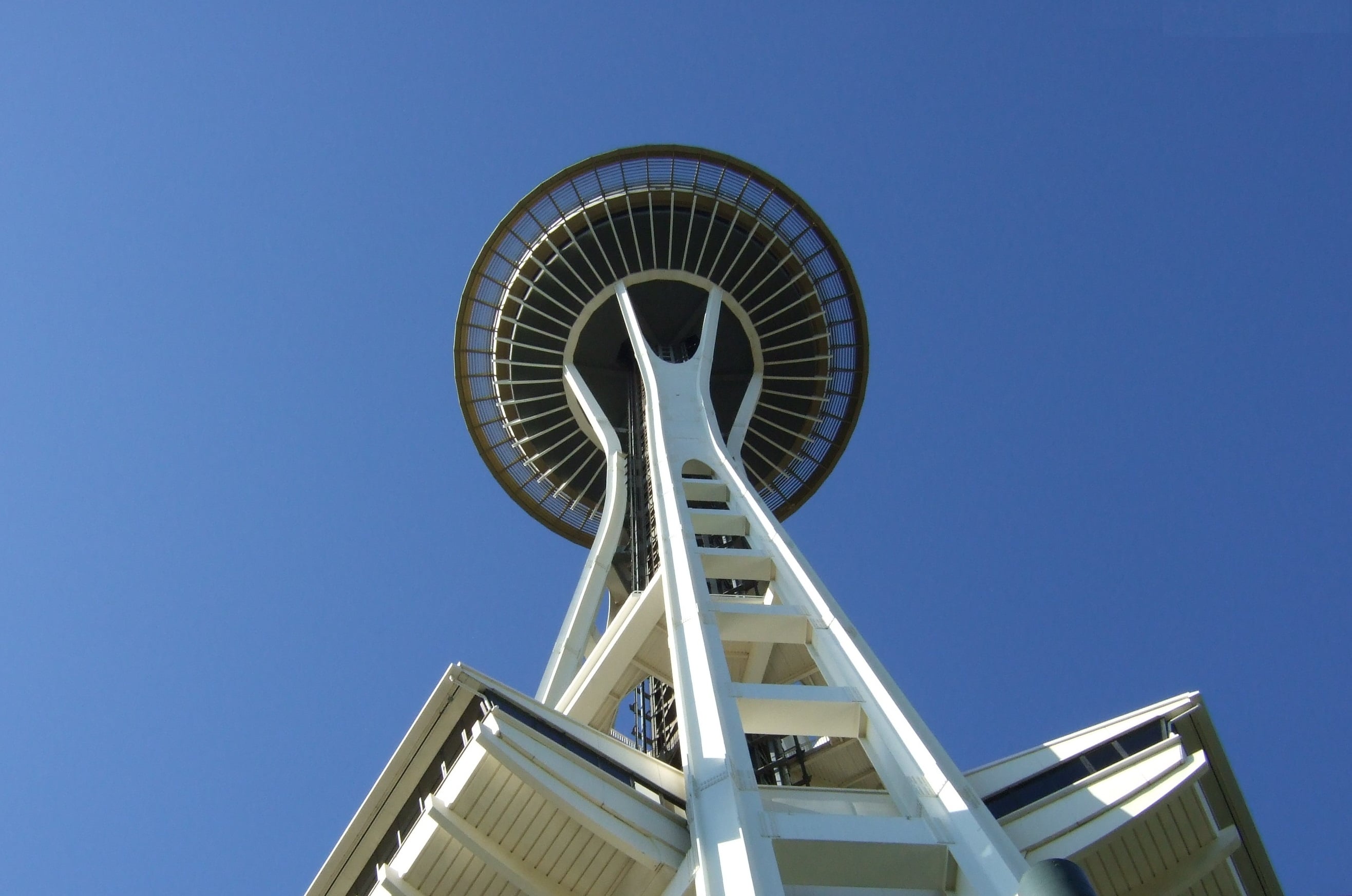 The Space Needle was built in 1962 and is a symbol of that year's World's Fair.