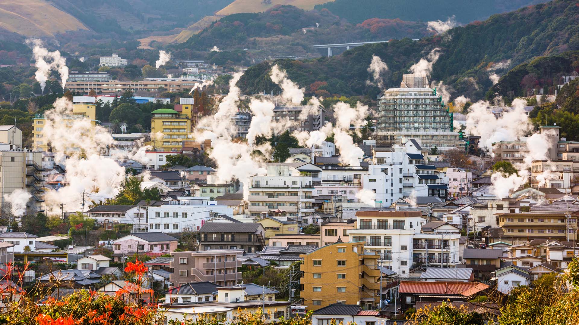 Beppu Beppu, Japan cityscape