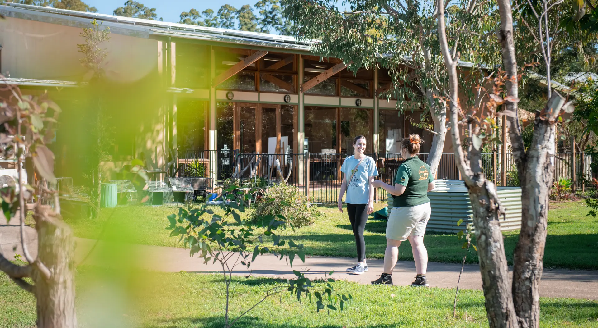 Queensland, Australia The Australia Zoo Wildlife Hospital is located in Beerwah on the Sunshine Coast.