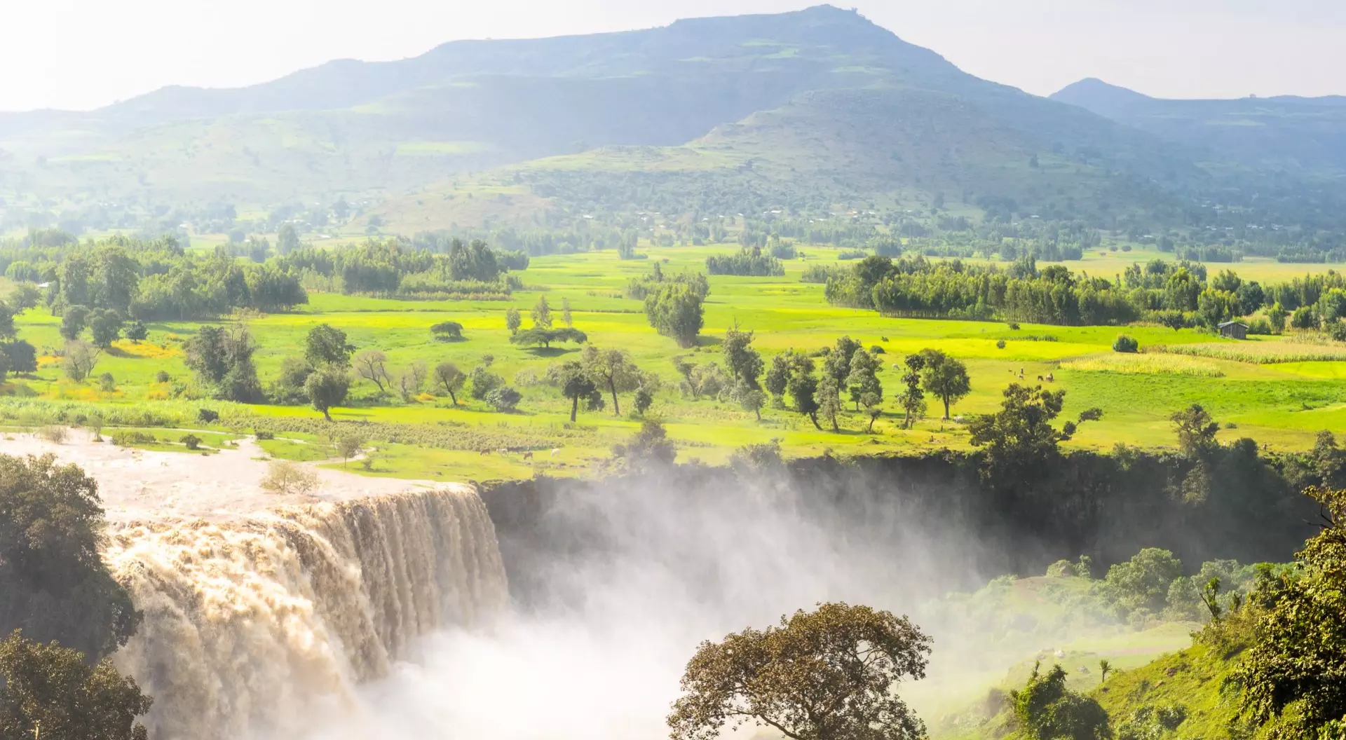 Ethiopia, Africa Blue Nile Waterfalls Ethiopia