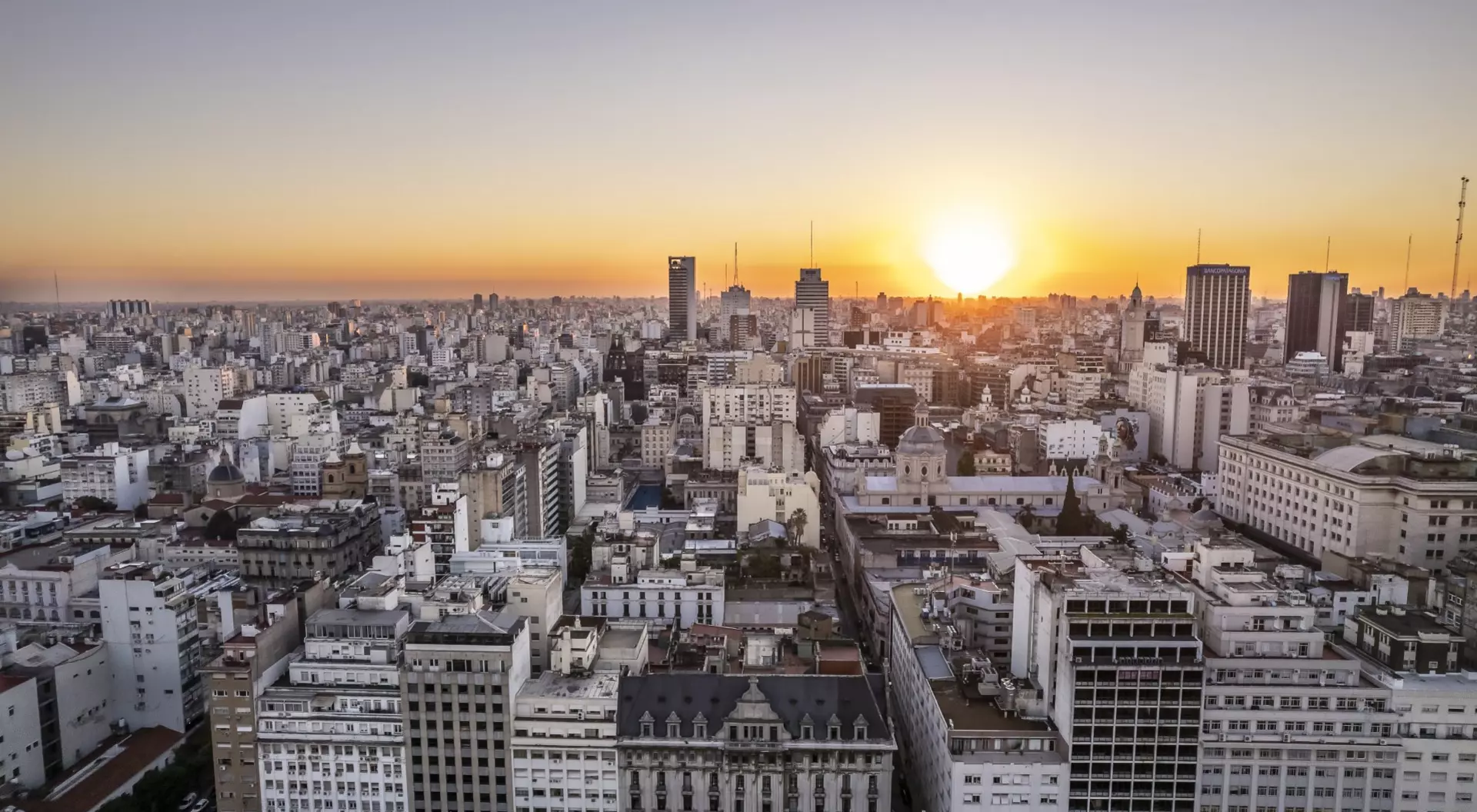 Buenos Aires, Argentina Buildings at dawn in Buenos Aires - Argentina
