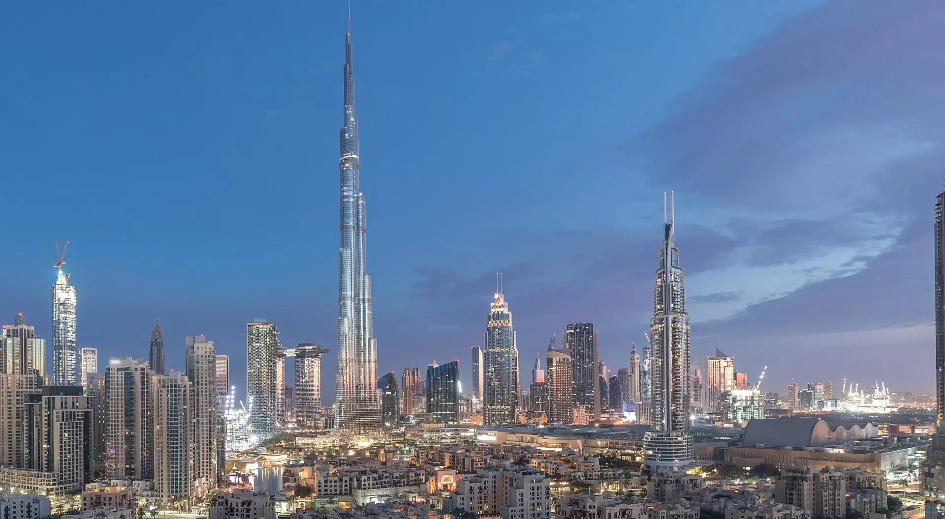 United Arab Emirates Burj Khalifa and Dubai skyline view, United Arab Emirates (UAE), Goway Travel