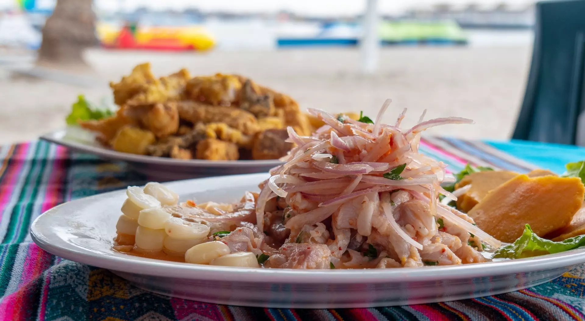 Lima, Peru Ceviche is the most popular seafood Peruvian dish from Lima, Peru