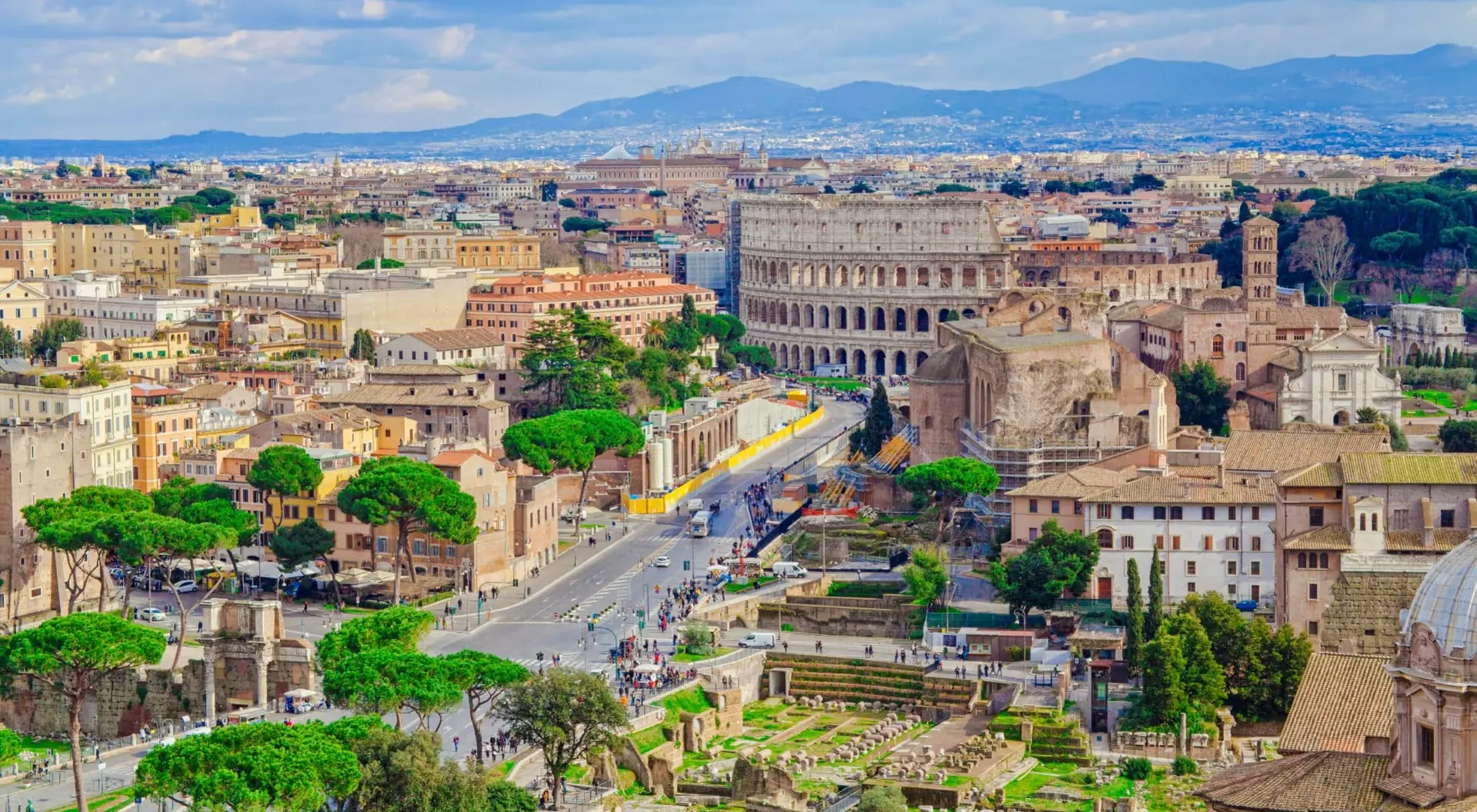 Rome, Italy Cityscape of Rome, Italy