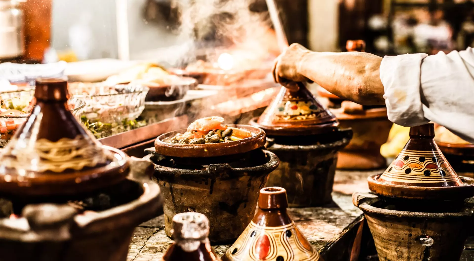 Morocco Colourful Moroccan Tagines